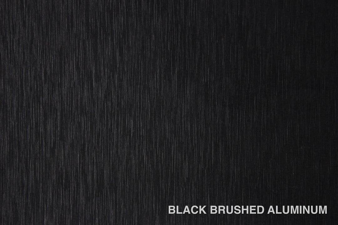 Vvivid Black Brushed Steel Vinyl Wrap Roll With Air Release Technology (5Ft X 5Ft)