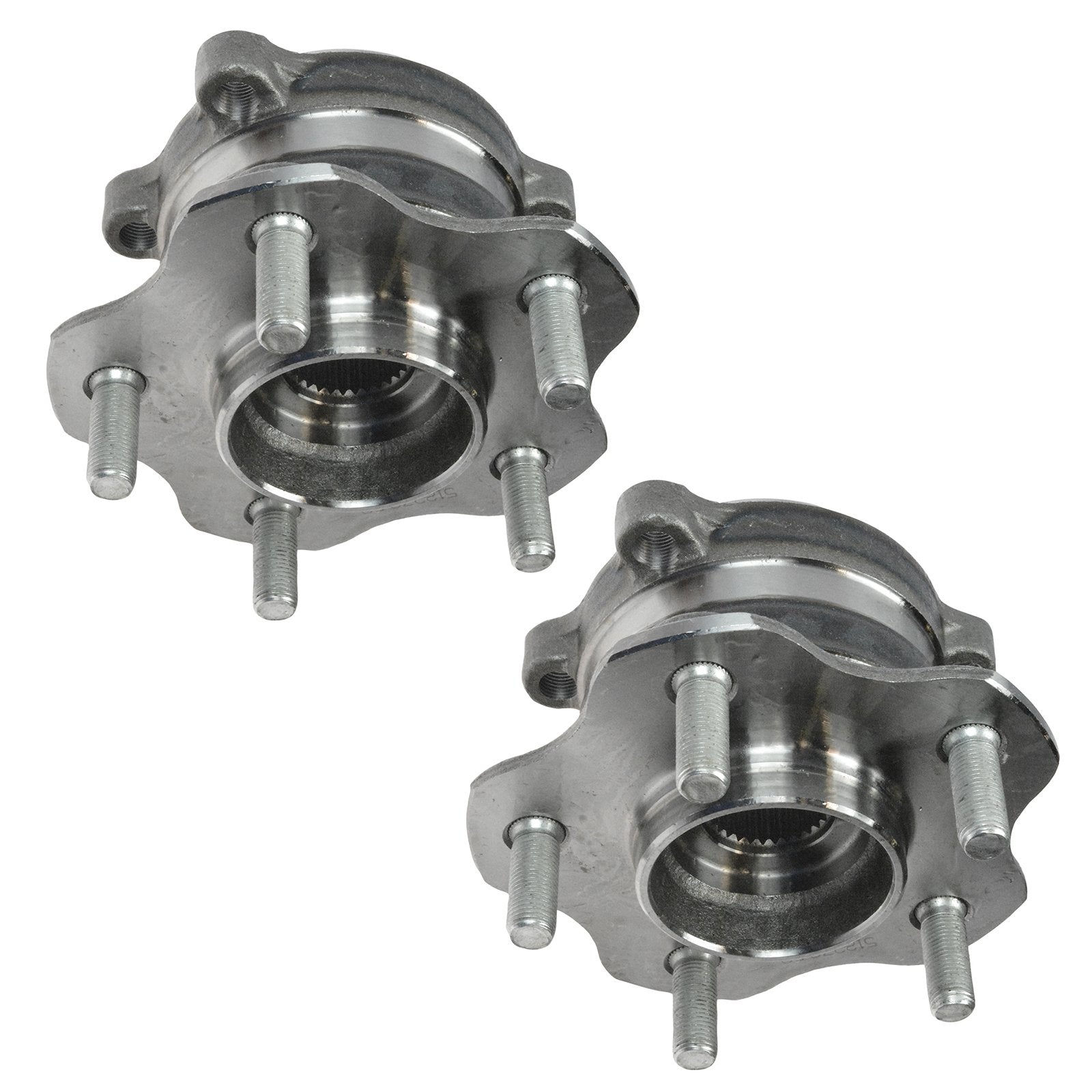 Trq Wheel Hub & Bearing Rear Kit Pair For Nissan 370Z Infiniti Ex Fx G M