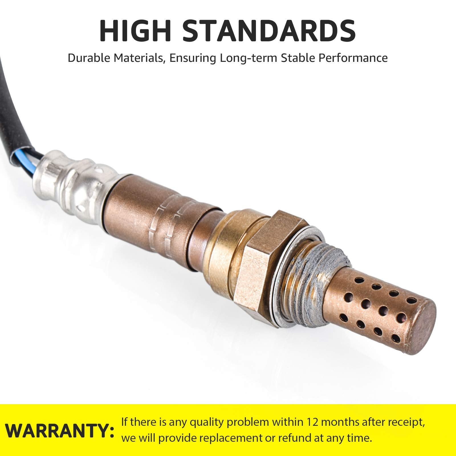 Nifeida 234-4407 Oxygen O2 Sensor 2 Downstream Compatible with 02-07 Chevy Express Silverado Tahoe GMC Savana Sierra Yukon & 03-