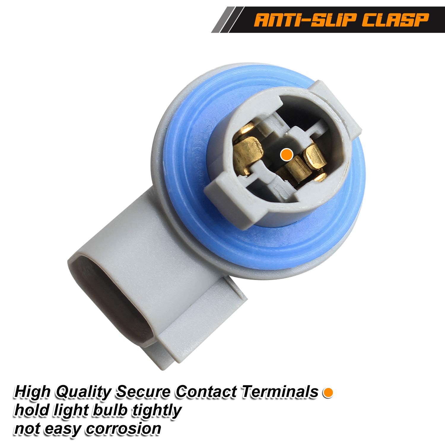 Ndrush License Plate Light Sockets Wiring Harness Plug Connectors Replacement Compatible With 2003-2018 Dodge Ram 1500 2500 3500