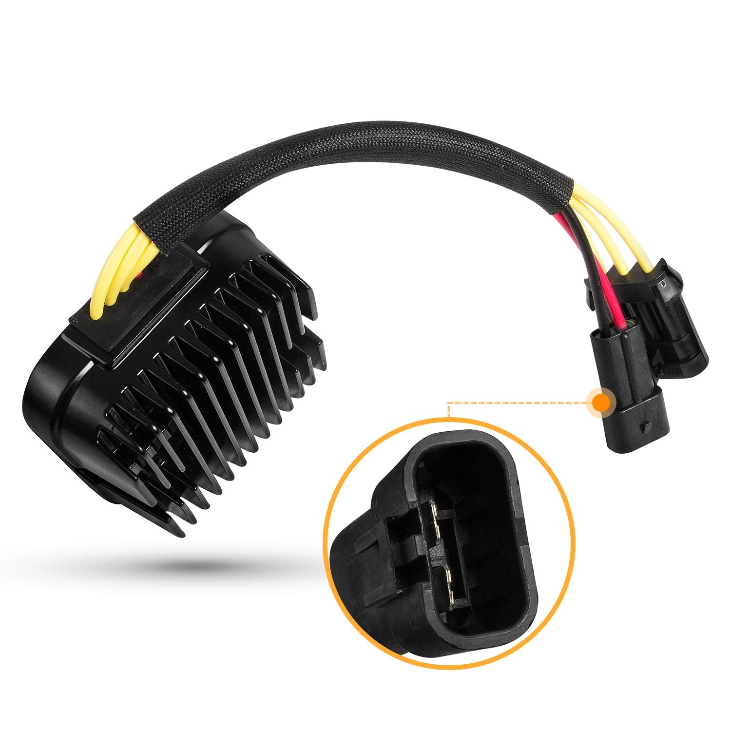 RANSOTO Voltage Regulator Rectifier Compatible with 2013-15 Polaris Ranger 900 XP/Crew 900, 2016 RZR 1000 XP Turbo/RZR 4 1000 XP