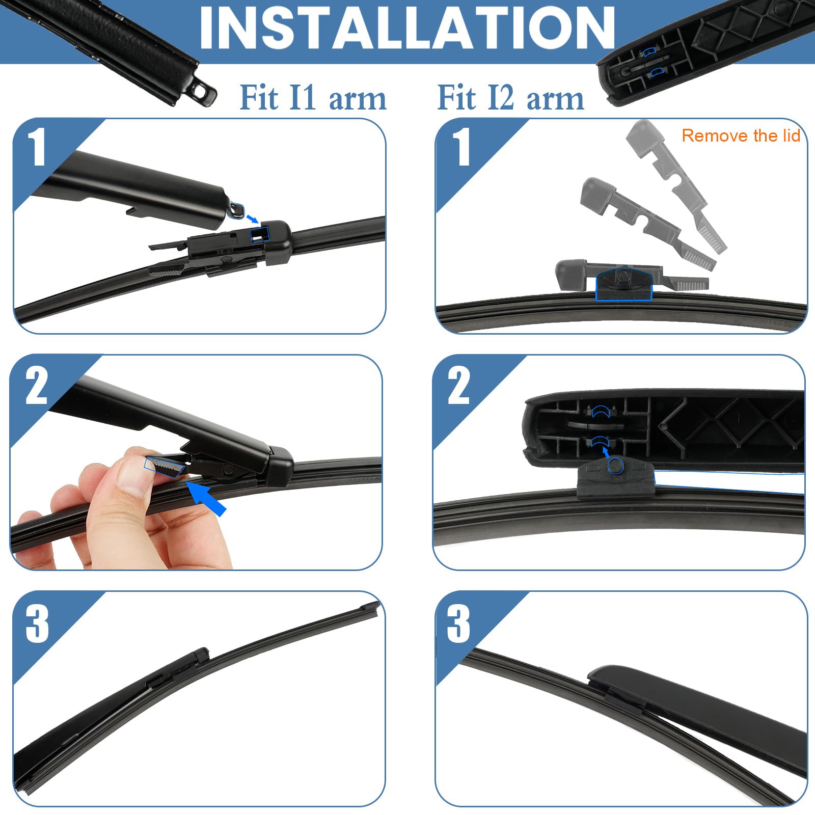 Gspscn 11'' Rear Wiper Blade,Back Windshield Wiper For Benz E400 E450 20-17,Gla180 Gla200 Gla250 Gla45 23-14,Glb250 Glb35 23-20,