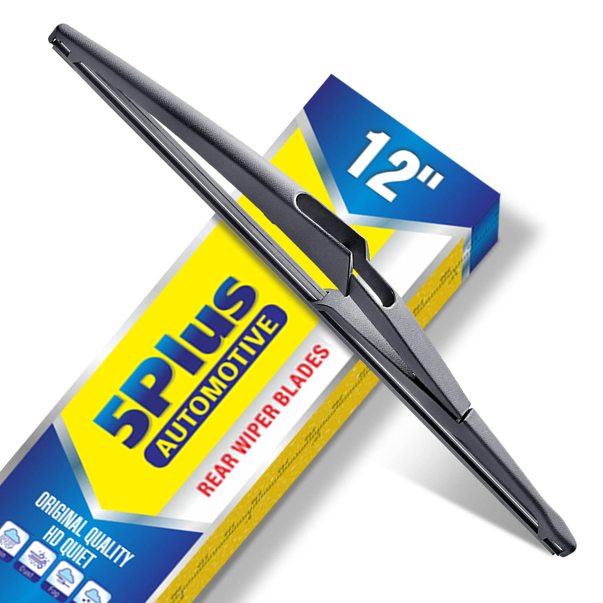 12'' Rear Wiper Blade Replacement for Nissan Rogue 2021-2008 Juke 2017-2011 Kicks 2020-2013 Pathfinder 20-13 Qashqai 21-17 /Benz