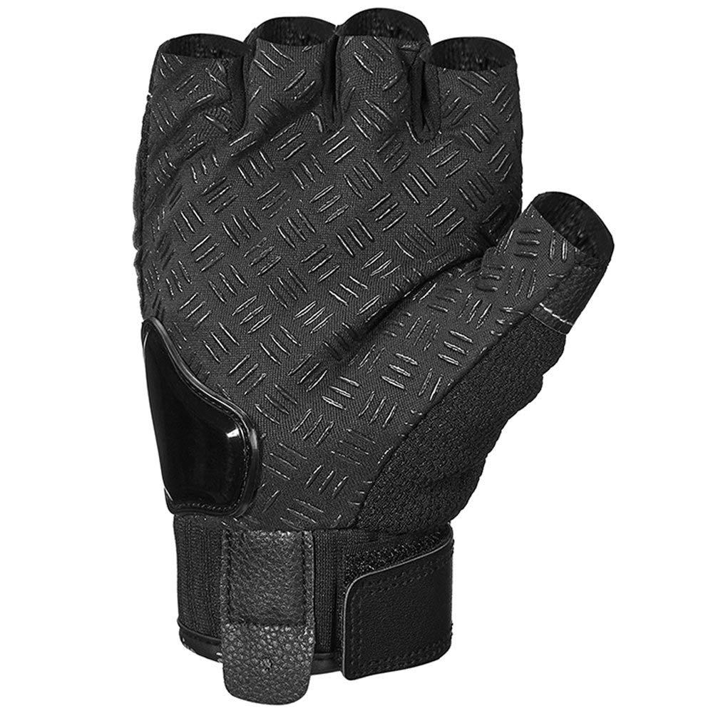 Steel Outdoor Knuckle Motorcycle Motorbike Powersports Safety Gloves (Medium, Touch Screen)