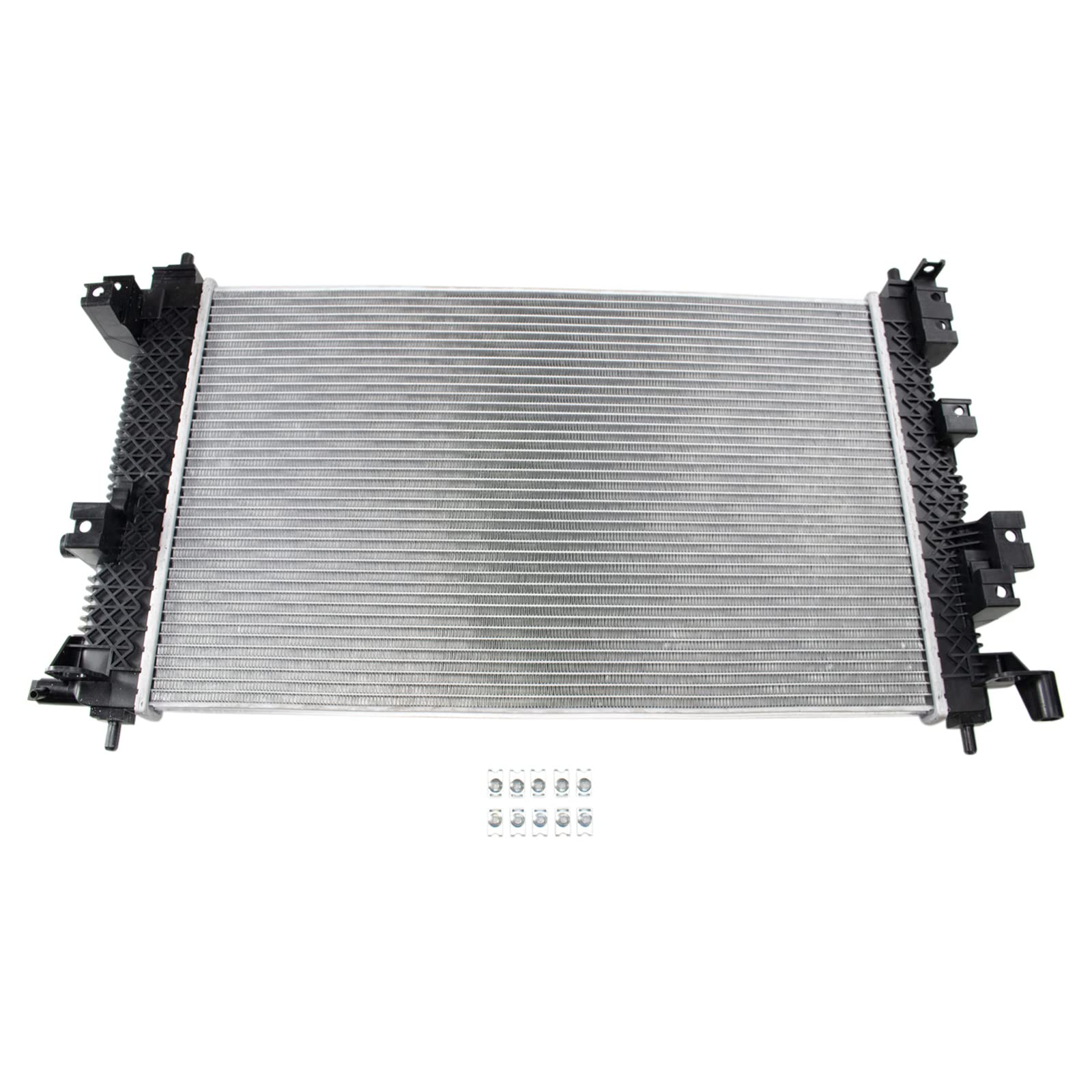 Trq Radiator Assembly Aluminum Core Compatible With 16-20 Buick Envision Cu13633 Gm3010603