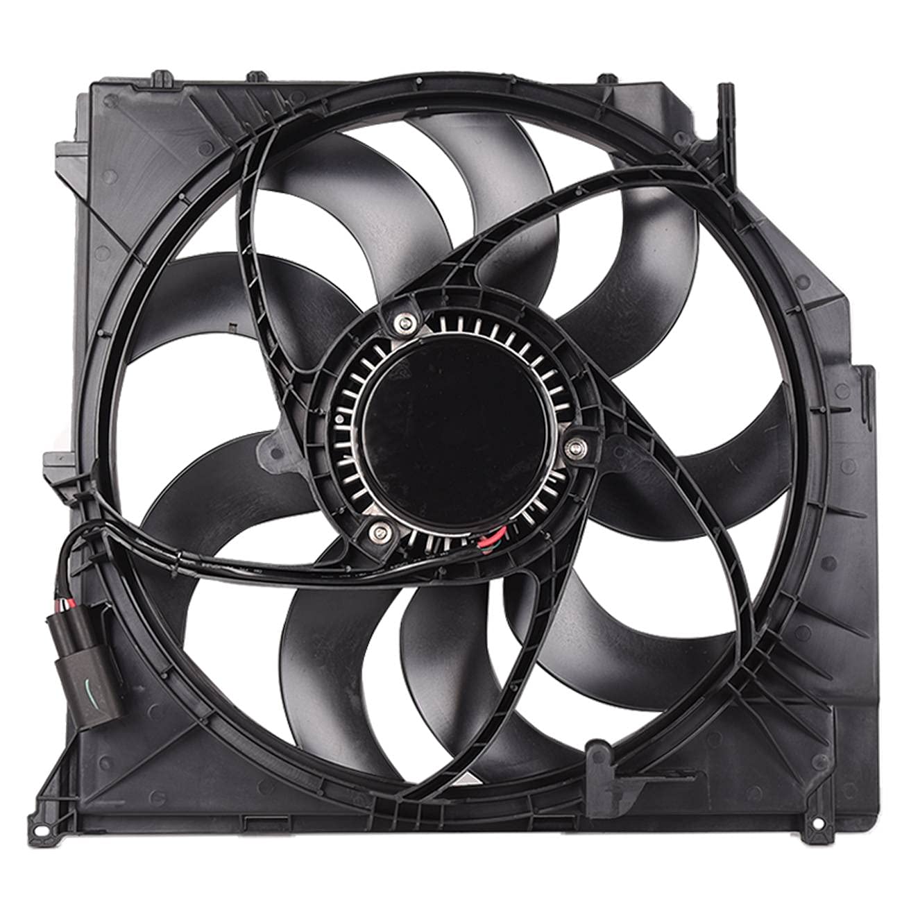 Topaz 600W 17113442089 Radiator Cooling Fan Brushless Motor Compatible With Bmw E83 X3 2004-2010