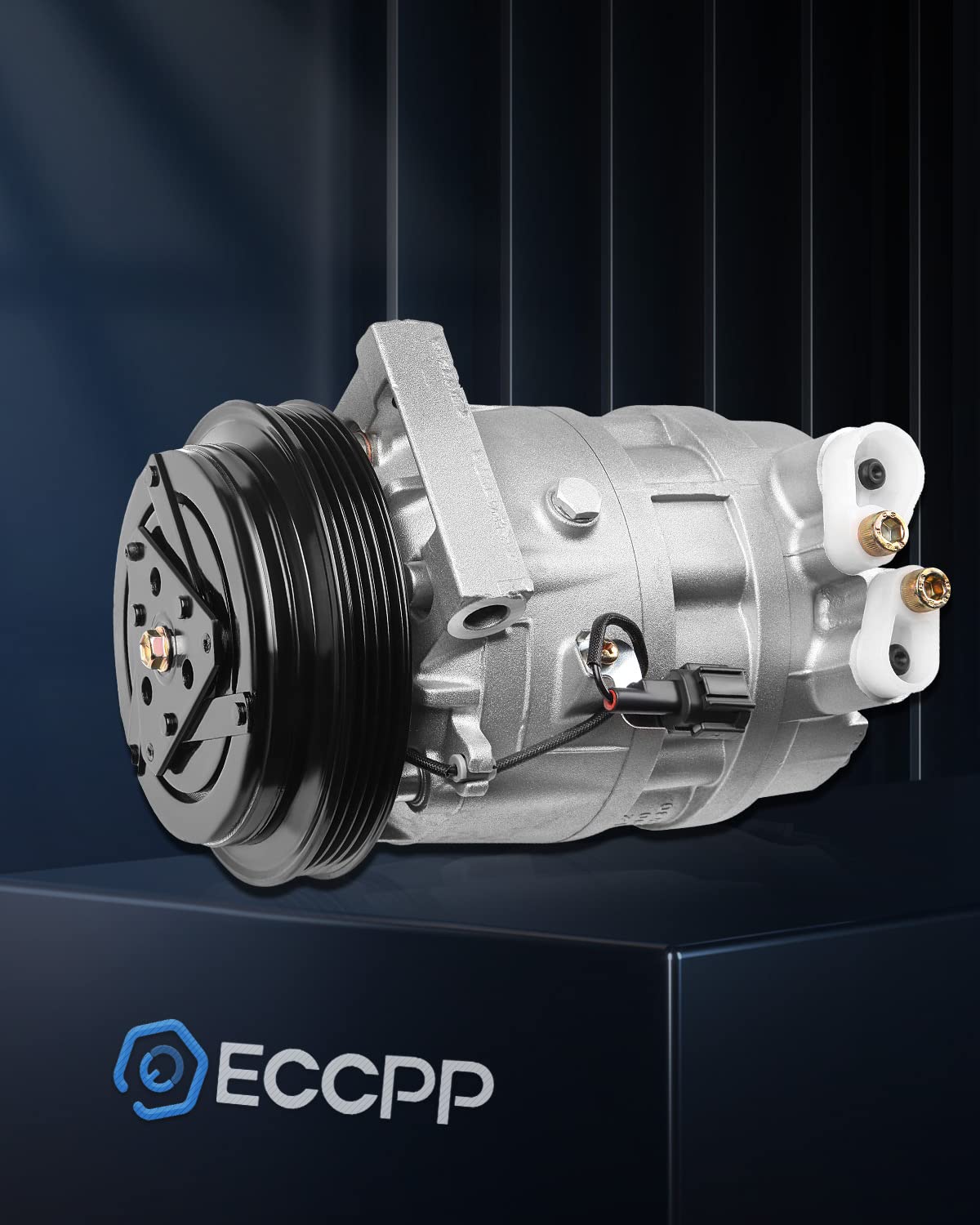 Eccpp Air Conditioning Compressor 2003-2008 For Infiniti Fx35 3.5L 2003-2006 For Infiniti G35 3.5L A/C Compressor