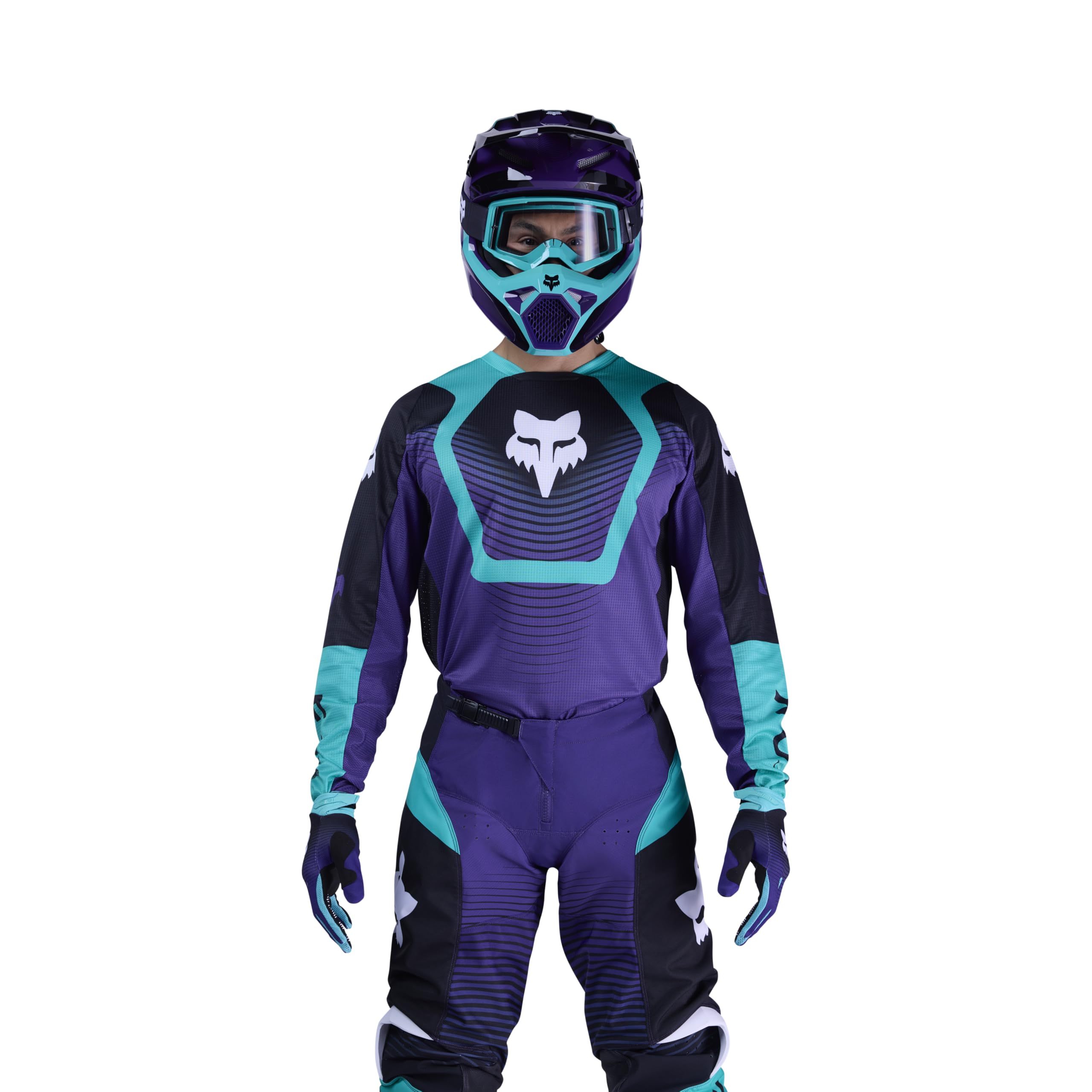 Fox Racing Mens 180 Collect Motocross Dirt Bike Jersey, Grape, X-Small