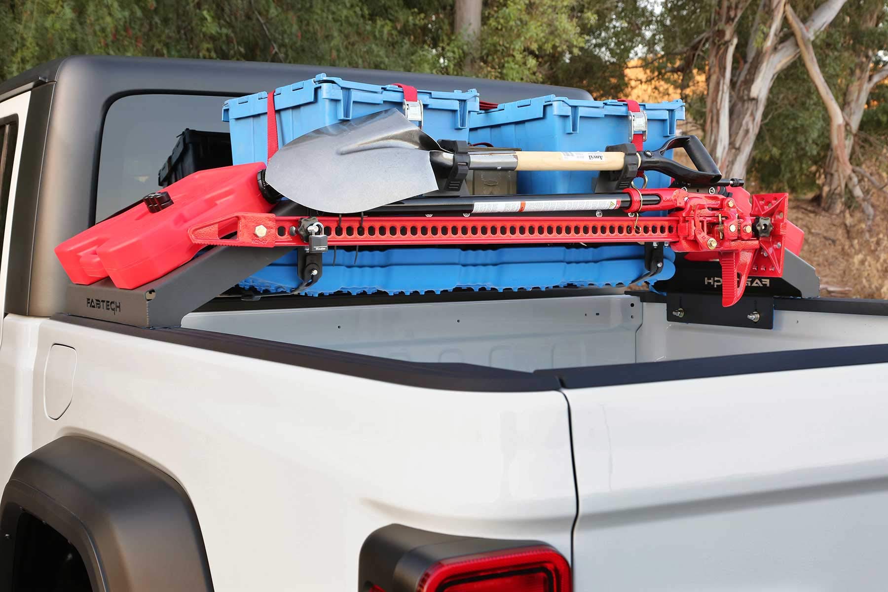 Fabtech Fts24265 Cargo Rack Traction Board Mount Kit Mount Only Cargo Rack Traction Board Mount Kit