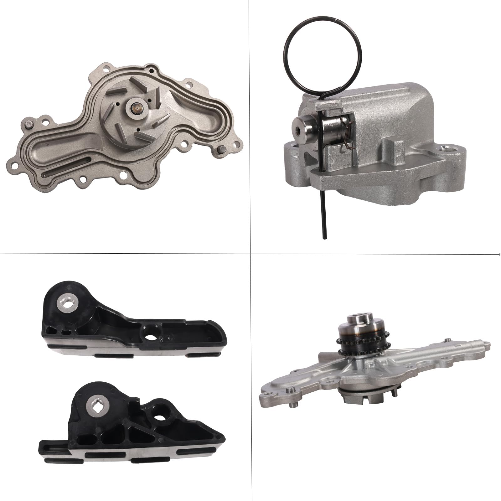 Timing Chain Kit with Water Pump, For Ford Edge/Explorer/F-150/Flex/Mustang/Police Interceptor Sedan Utility/Taurus/Transit-150