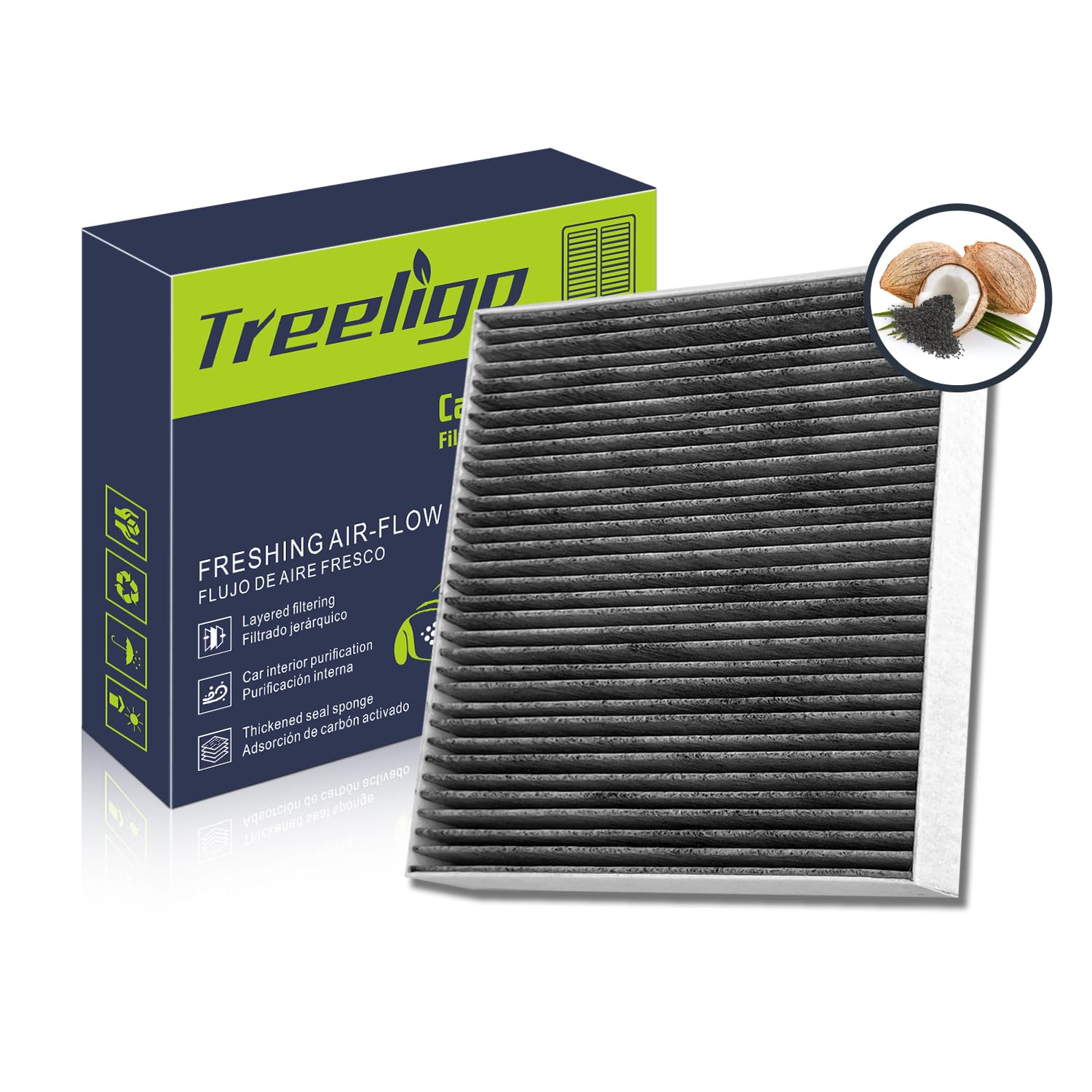 Treeligo Cf11183 Cabin Air Filter, Replacement For Dodge Durango 2011-2023, Jeep Grand Cherokee 2011-2021 Grand Cherokee Wk 2022