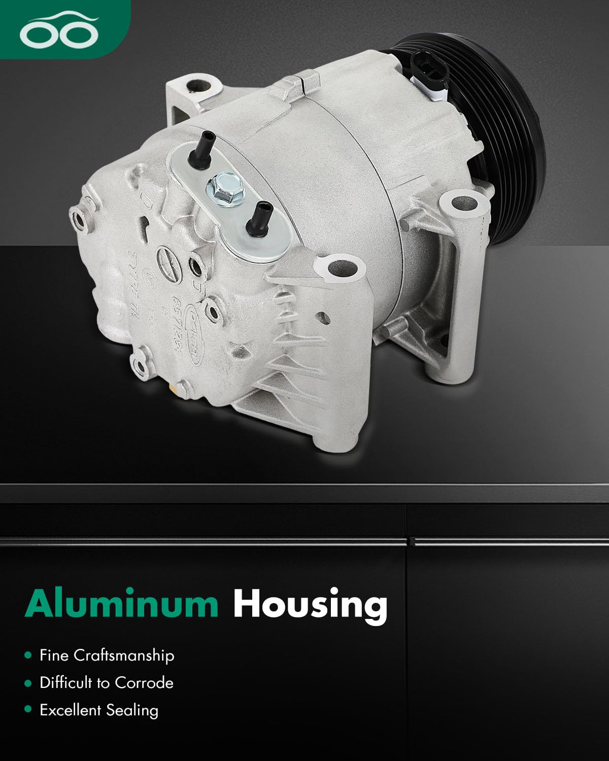 SCITOO AC Compressor for Chevy for Malibu 3.5L for Pontiac G6 3.5L 2004-2006 ()