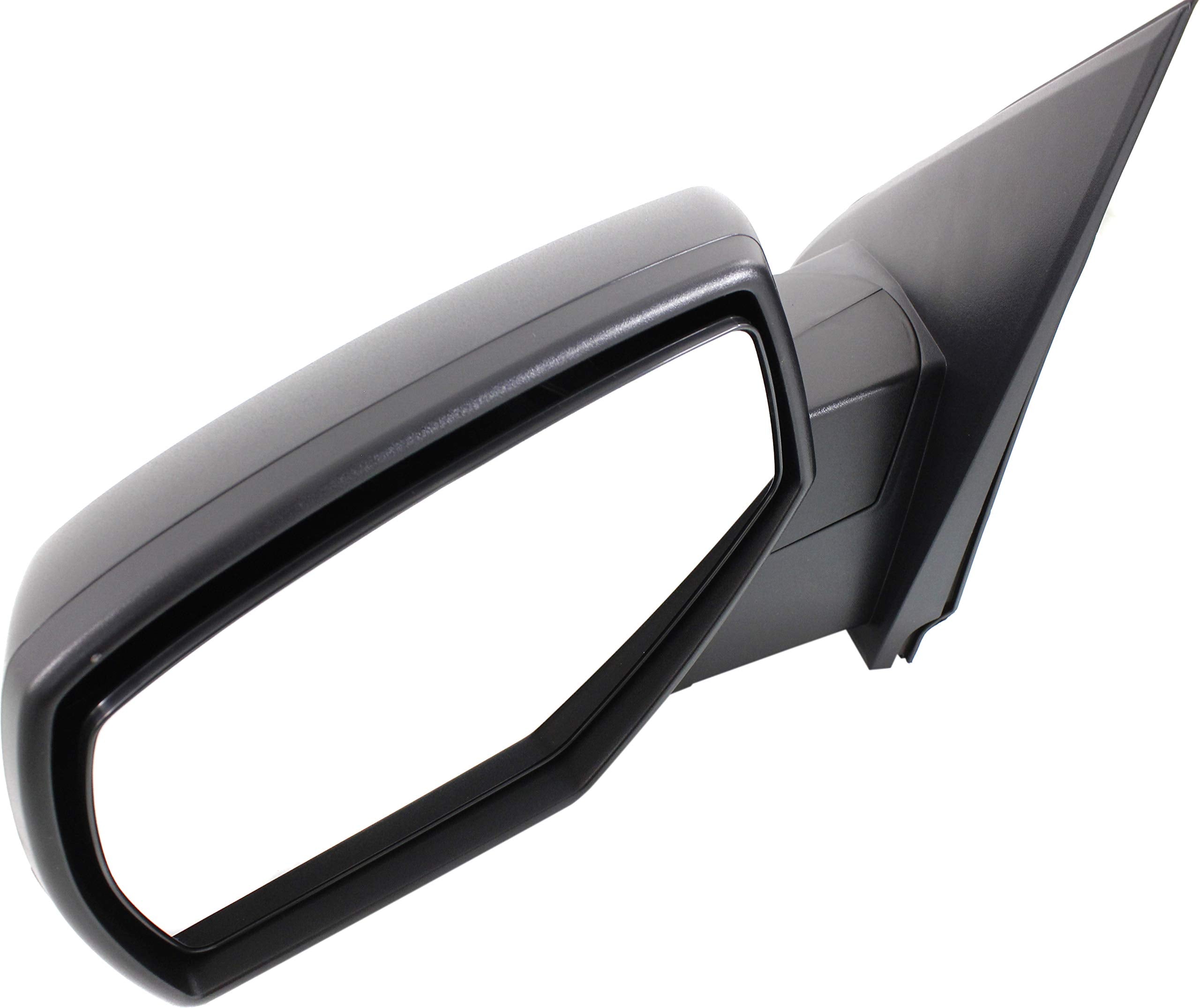 Kool Vue Driver Side Non-Electric Mirror for Chevrolet Silverado 1500 GMC Sierra 1500 2014-2018 Manual Fold Without Signal Light, Blind Spot Monitor, Memory & Puddle Lamp Textured