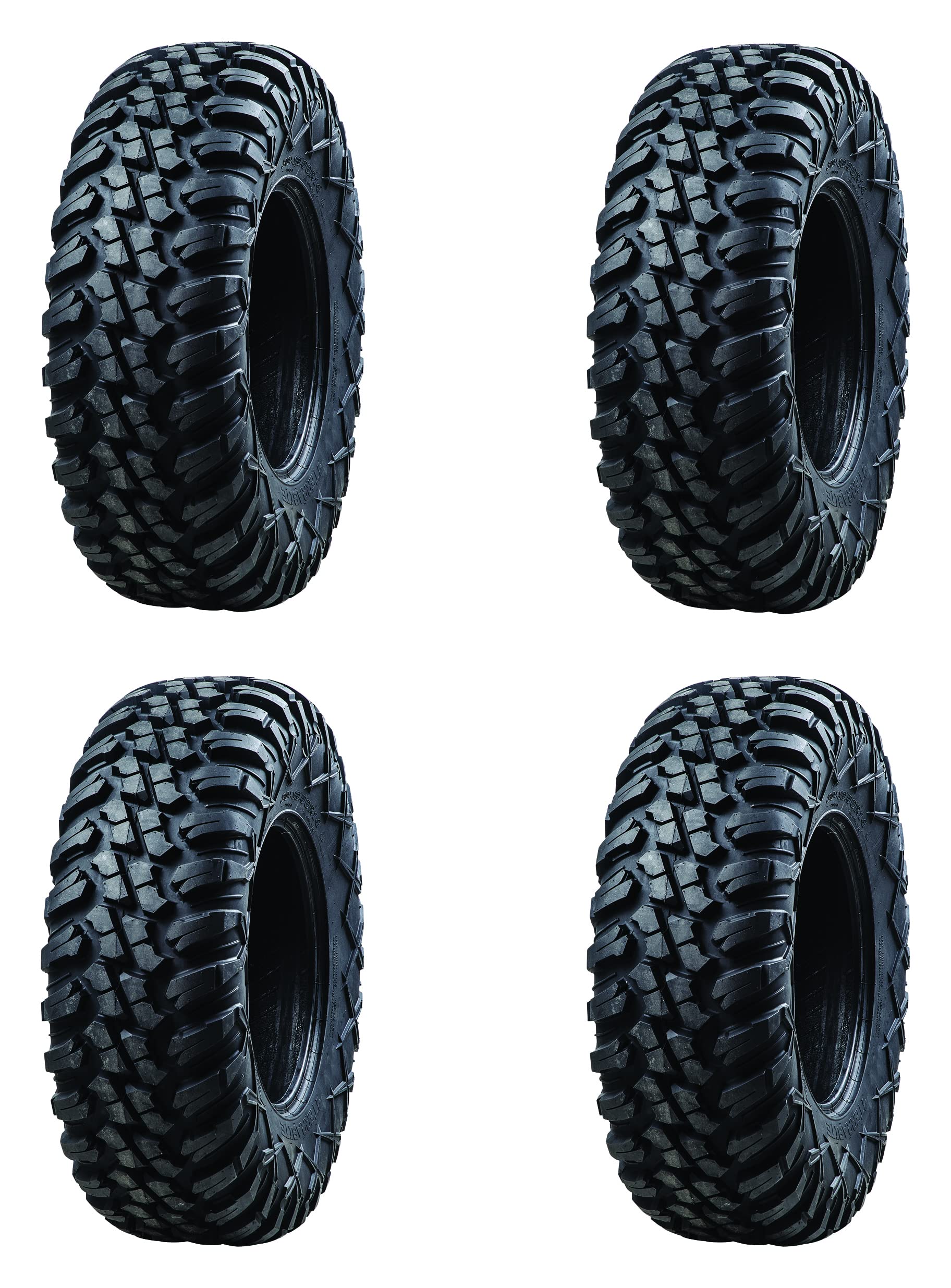 Tusk Terrabite Set Of 4 Utv Atv Tires (32X10-14)