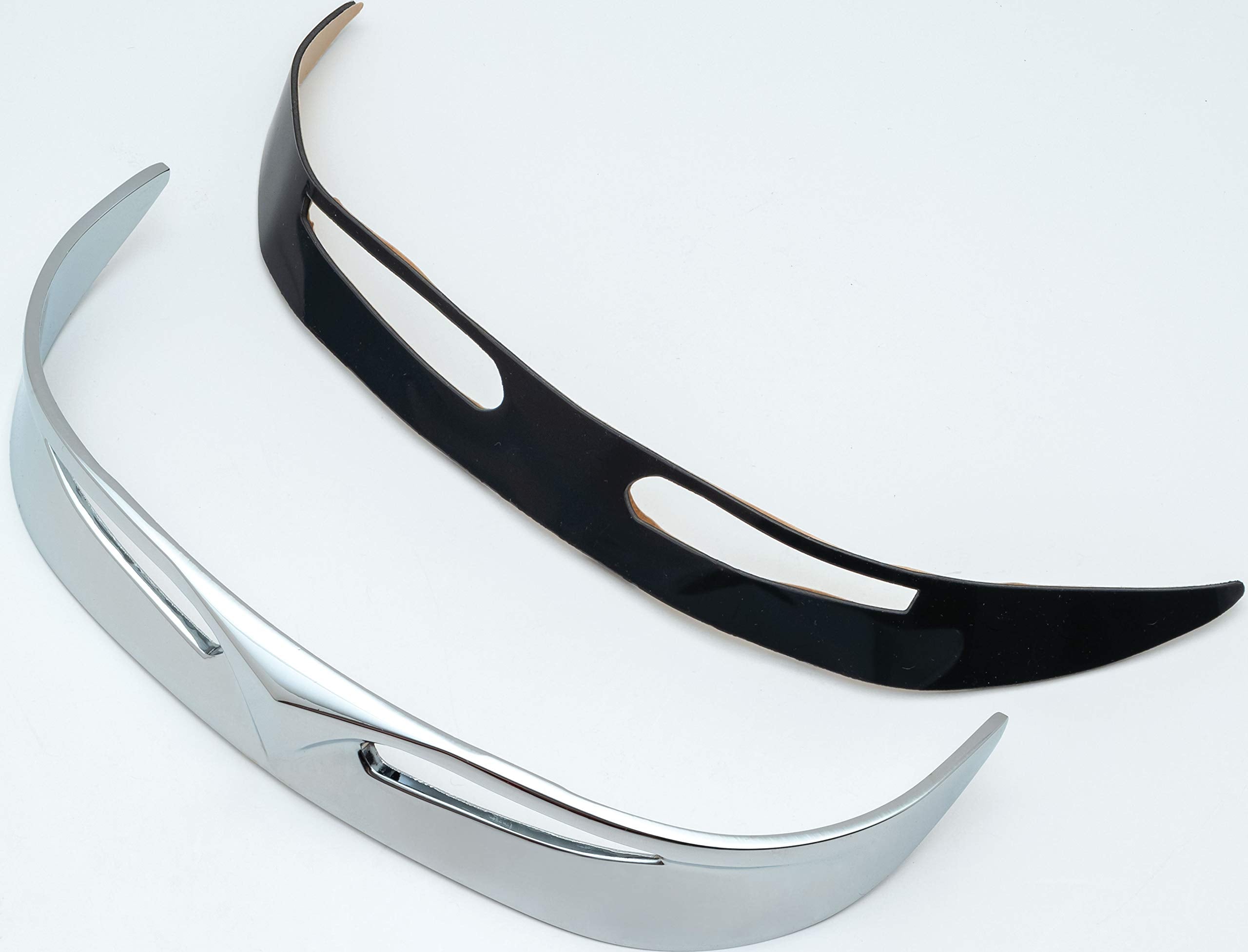 Kuryakyn 9014 Motorcycle Accent Accessory: Trailing Edge Fat Boy Front Fender Tip For 1990-2017 Harley-Davidson Motorcycles, Chr