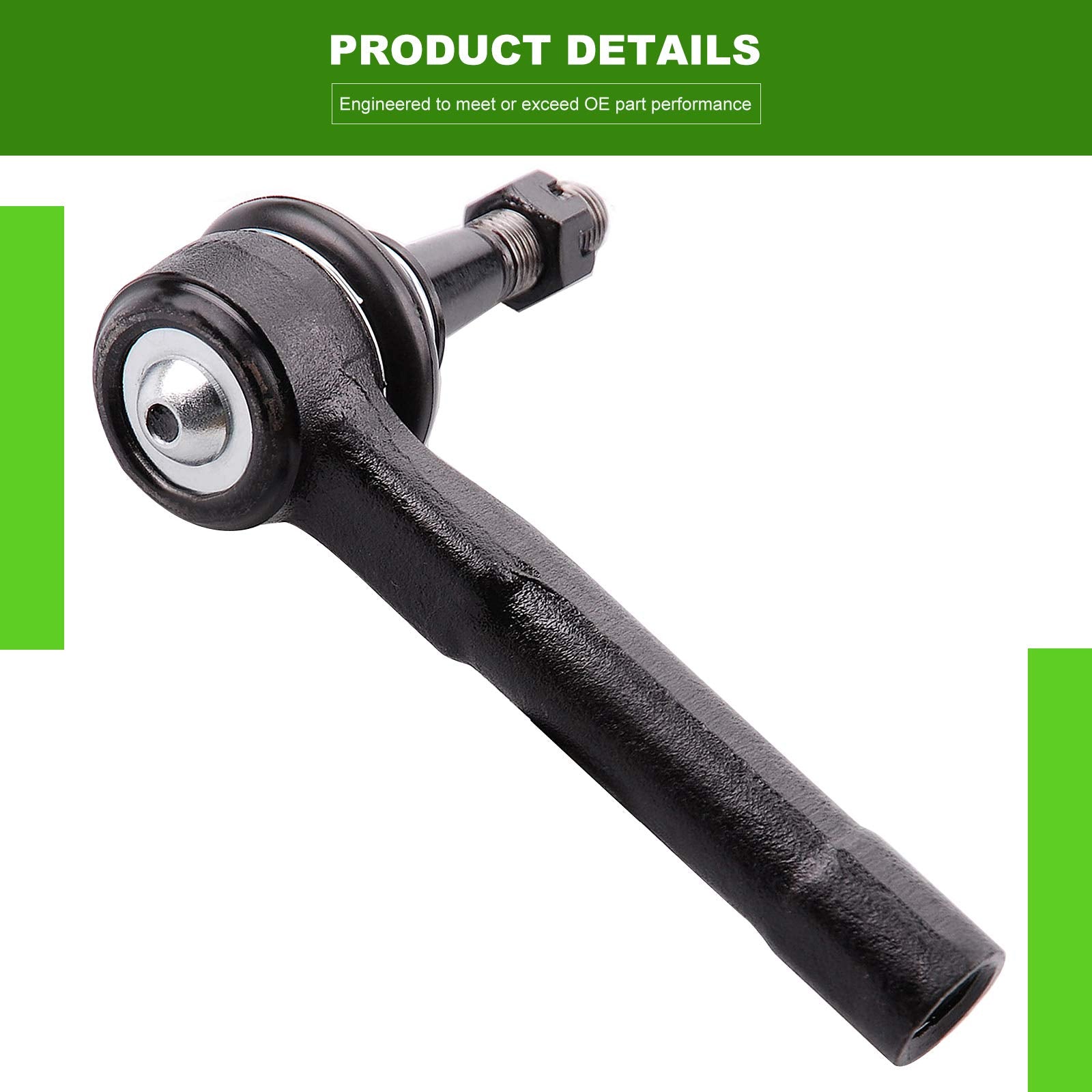 SCITOO 10pcs Front Suspension Kit Upper Control Arm Inner Outer Tie Rod End Sway Bar Link Lower Ball Joint Fit 1999-2006 For Che