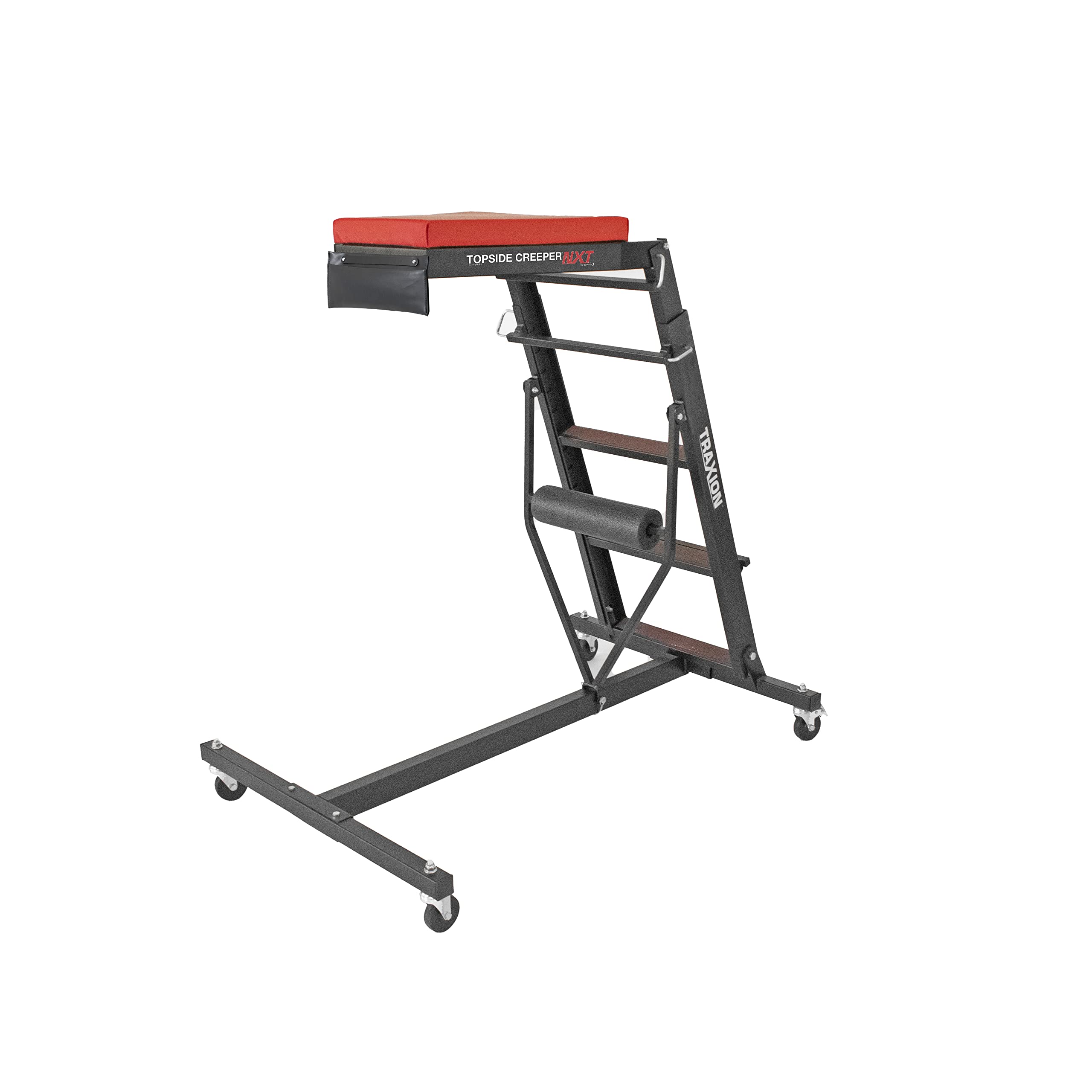 Traxion 3-200 Nxt Foldable Topside Automotive Engine Creeper, Black