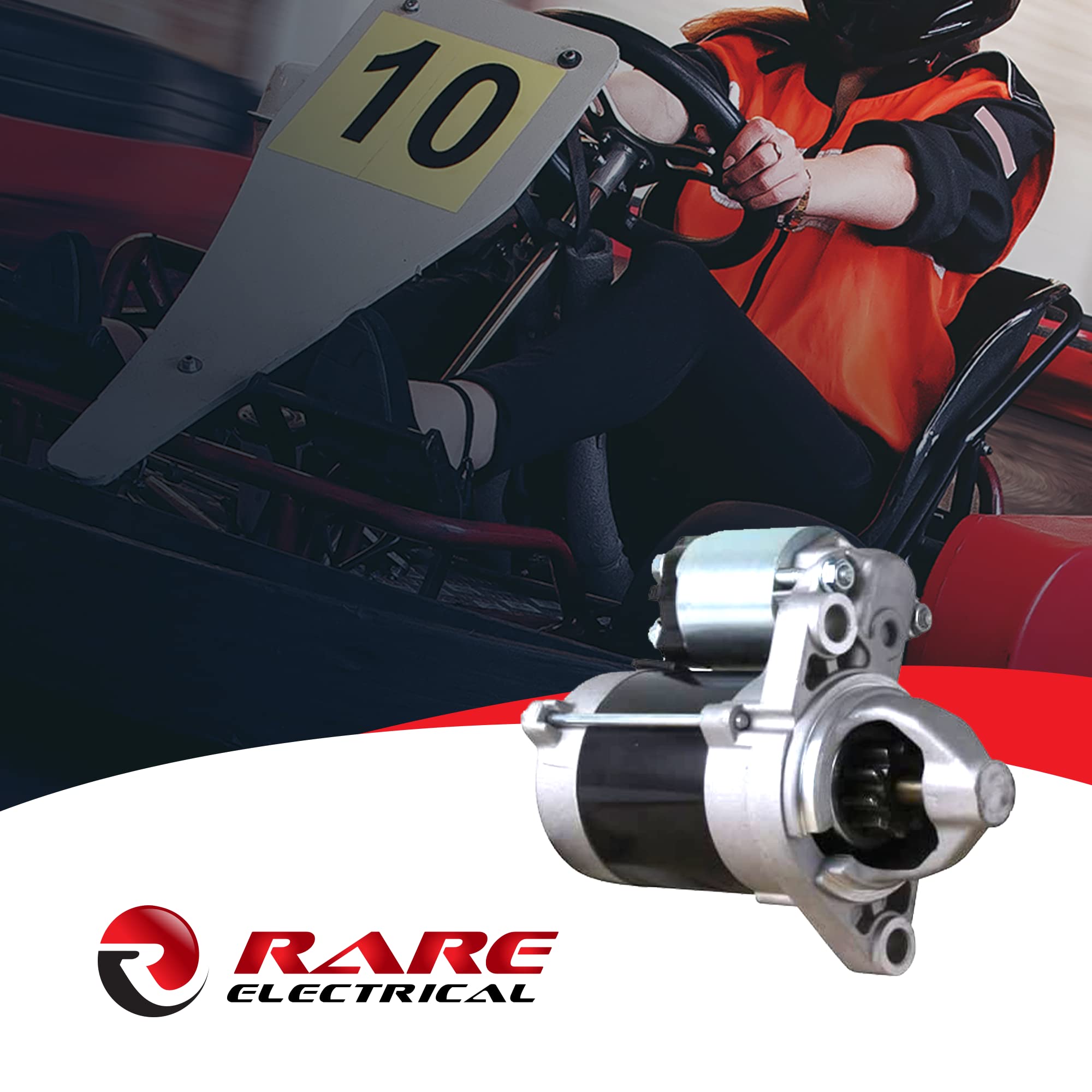 Rareelectrical New 12V Starter Compatible With Honda Gx630Rh Gx660Rh Gx690 Engines 31200Z6L003 428000-6410