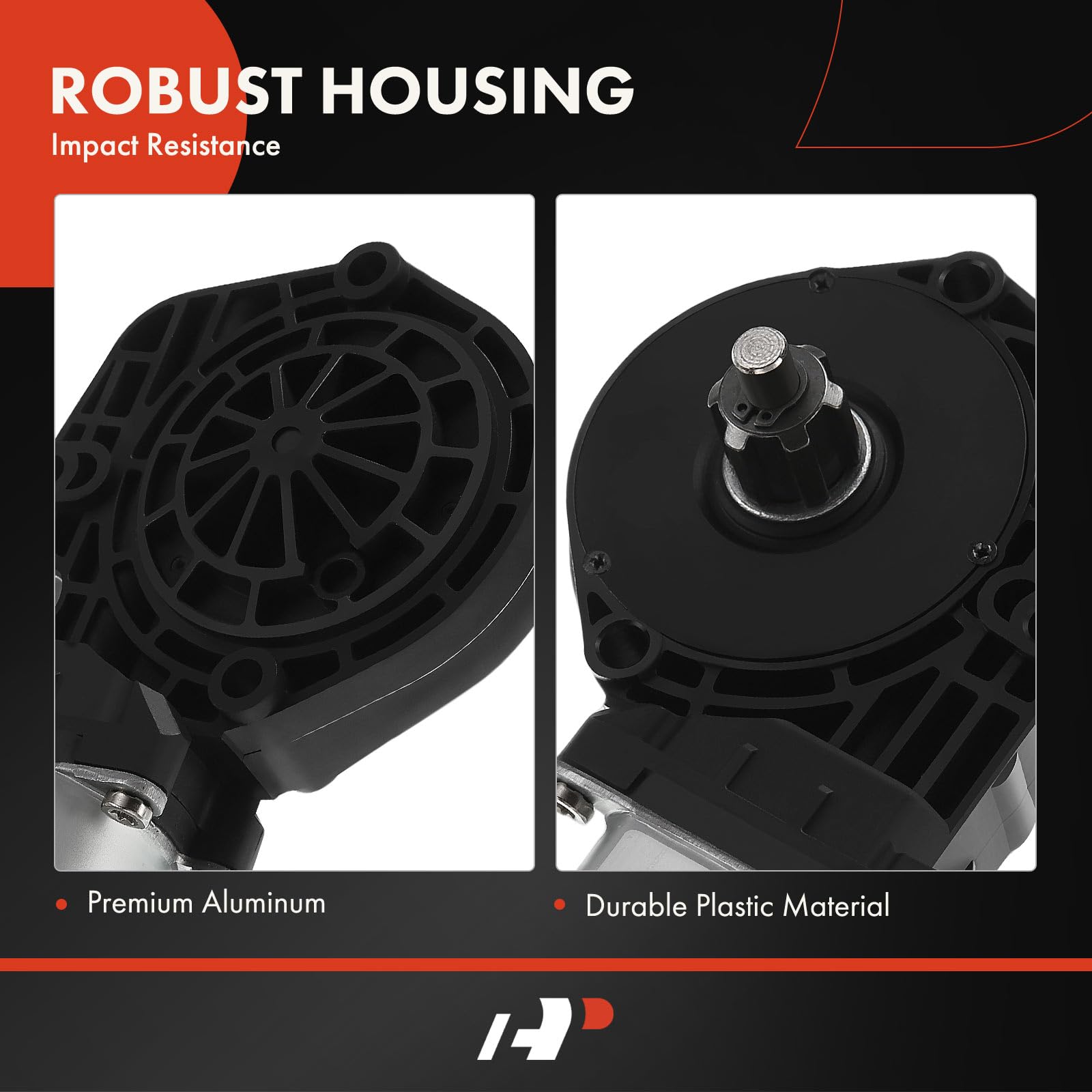 A-Premium Front Right or Rear Left Power Window Lift Motor Compatible with Ford Crown Victoria 1992-2011 & Lincoln Town Car 1990-2011 & Mercury Marauder 2003-2004, Grand Marquis