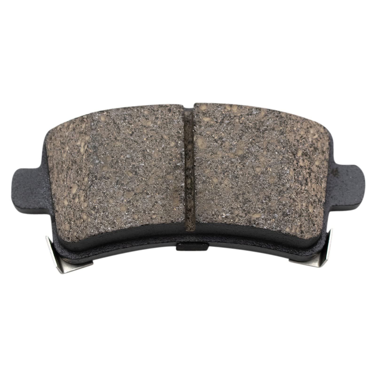 Trq Rear Premium Posi Ceramic Disc Brake Pads & G-Coated Rotor Kit For Gm