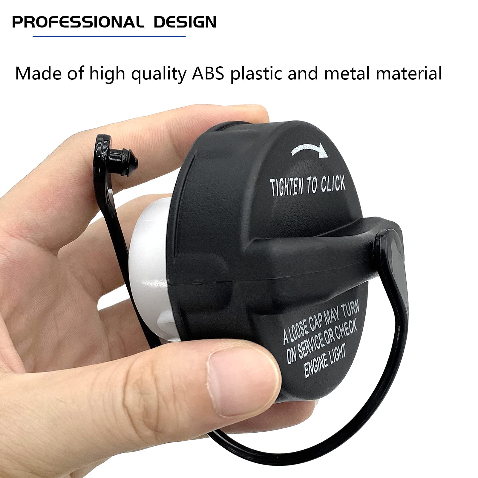 52100552Ag Gas Cap Fuel Cap Replacement For Jeep Wrangler Jk Tj Liberty Cherokee Compass Commander Patriot Grand Cherokee 2000-2018 & More - 52030387Ab 52030387Aa Fuel Filler Cap