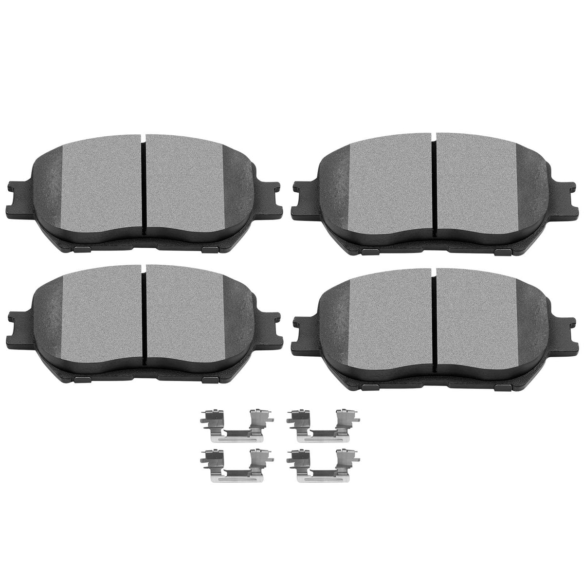 SCITOO Ceramic Brake Pads, 4pcs Front Brake Pads Brakes Kits Fit For 2006 For Lexus GS300,2009-2015 For Lexus IS250,2002-2006 Fo