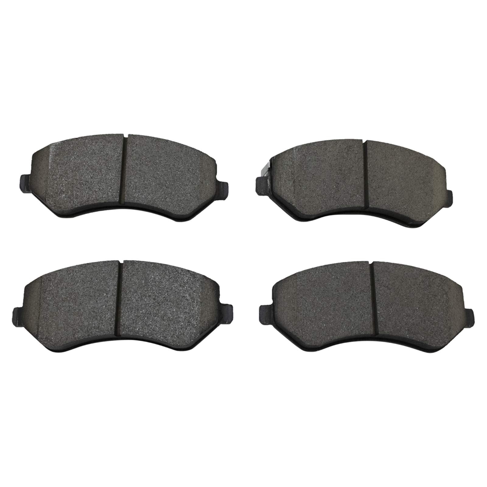 TRQ Front Brake Pads Ceramic Compatible with 2003-2006 Chrysler Town Country 2001-2003 Voyager 2001-2007 Dodge Caravan 2001-2006