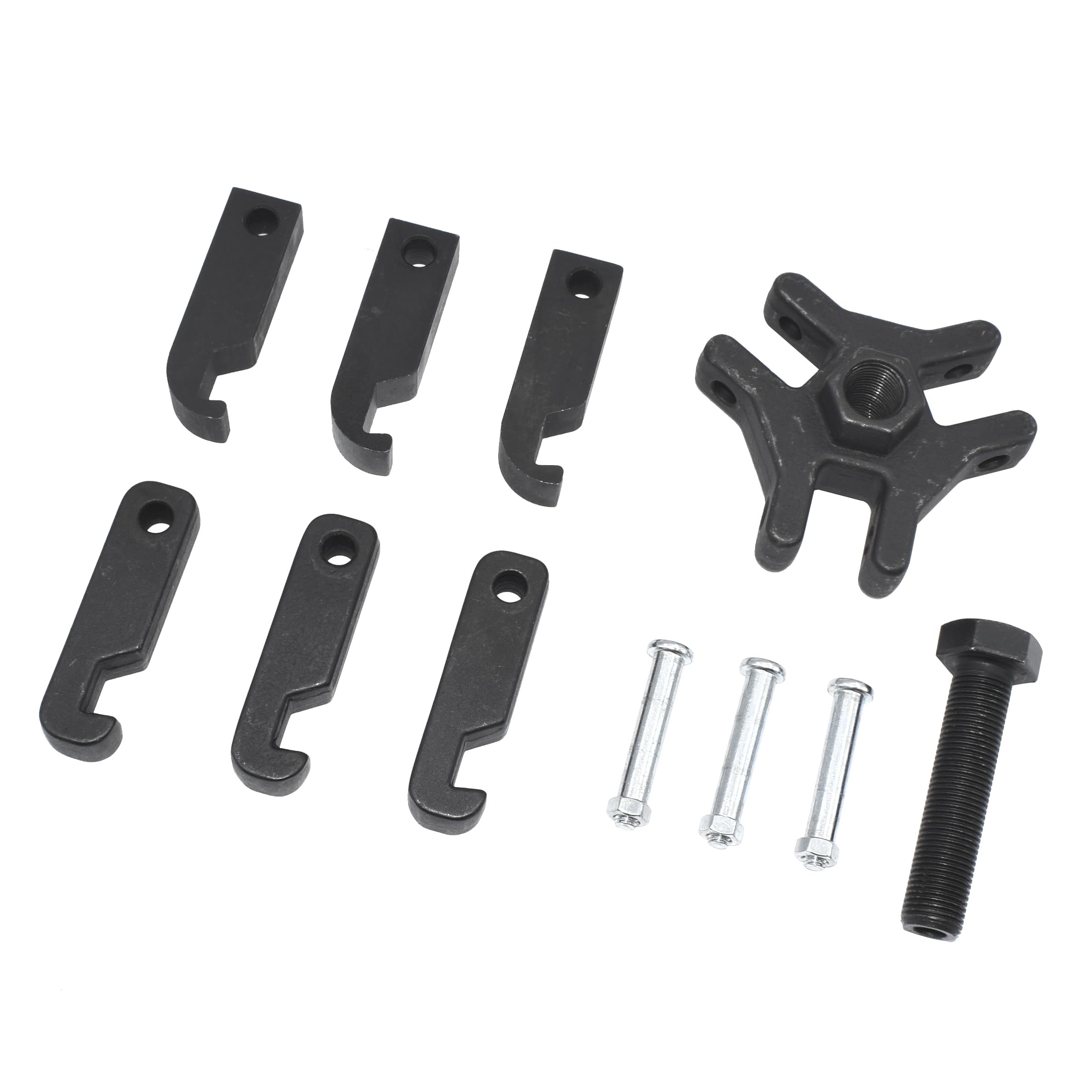 Yuesstloo Harmonic Balancer Damper Pulley Puller Kit, Compatible With Ford Gm Chrysler Cadillac Chevy Trucks Mitsubishi, Adjusta