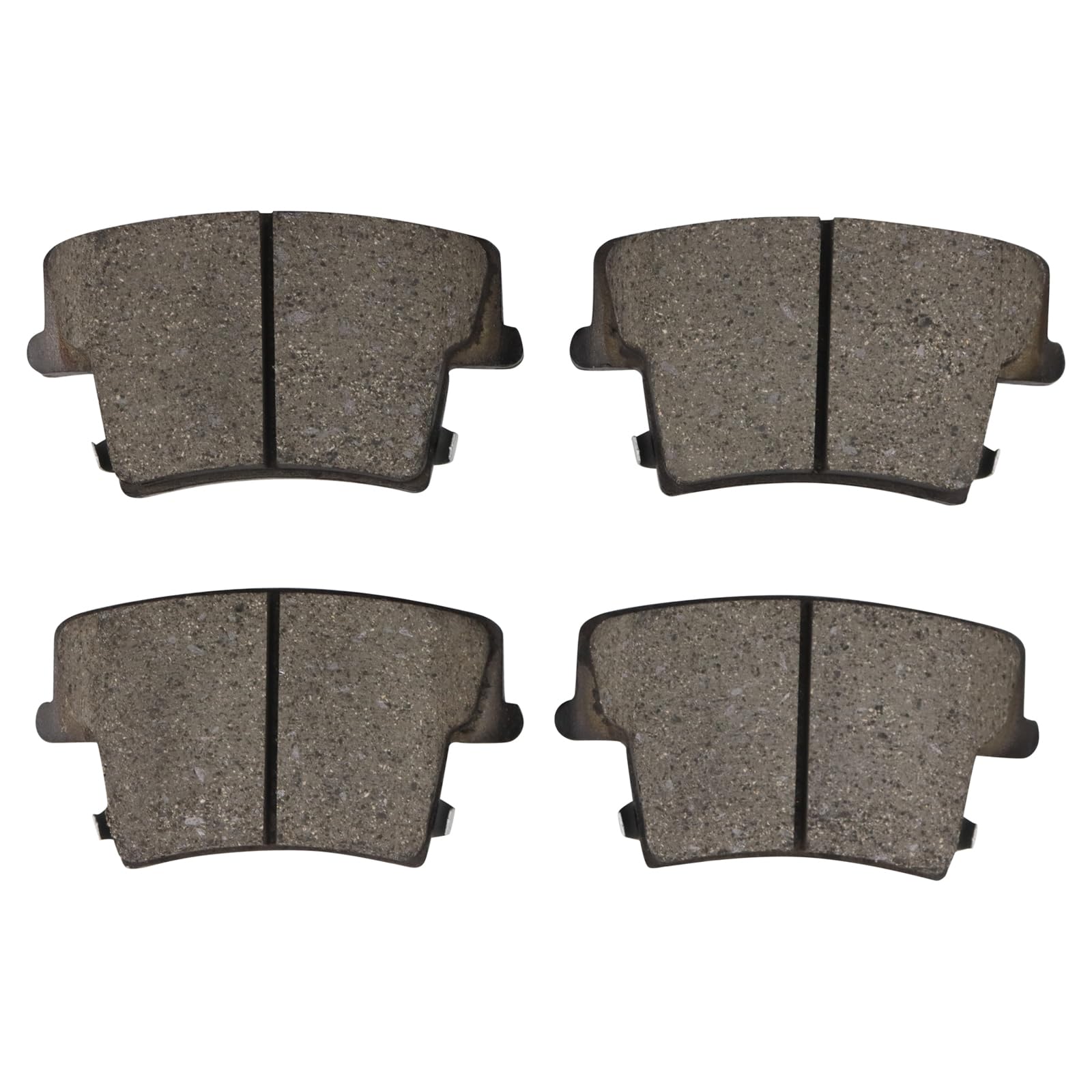 TRQ Rear Brake Pads Ceramic Compatible with 2005-2021 Chrysler 300 2009-2021 Dodge Challenger 2006-2021 Charger 2005-2008 Magnum