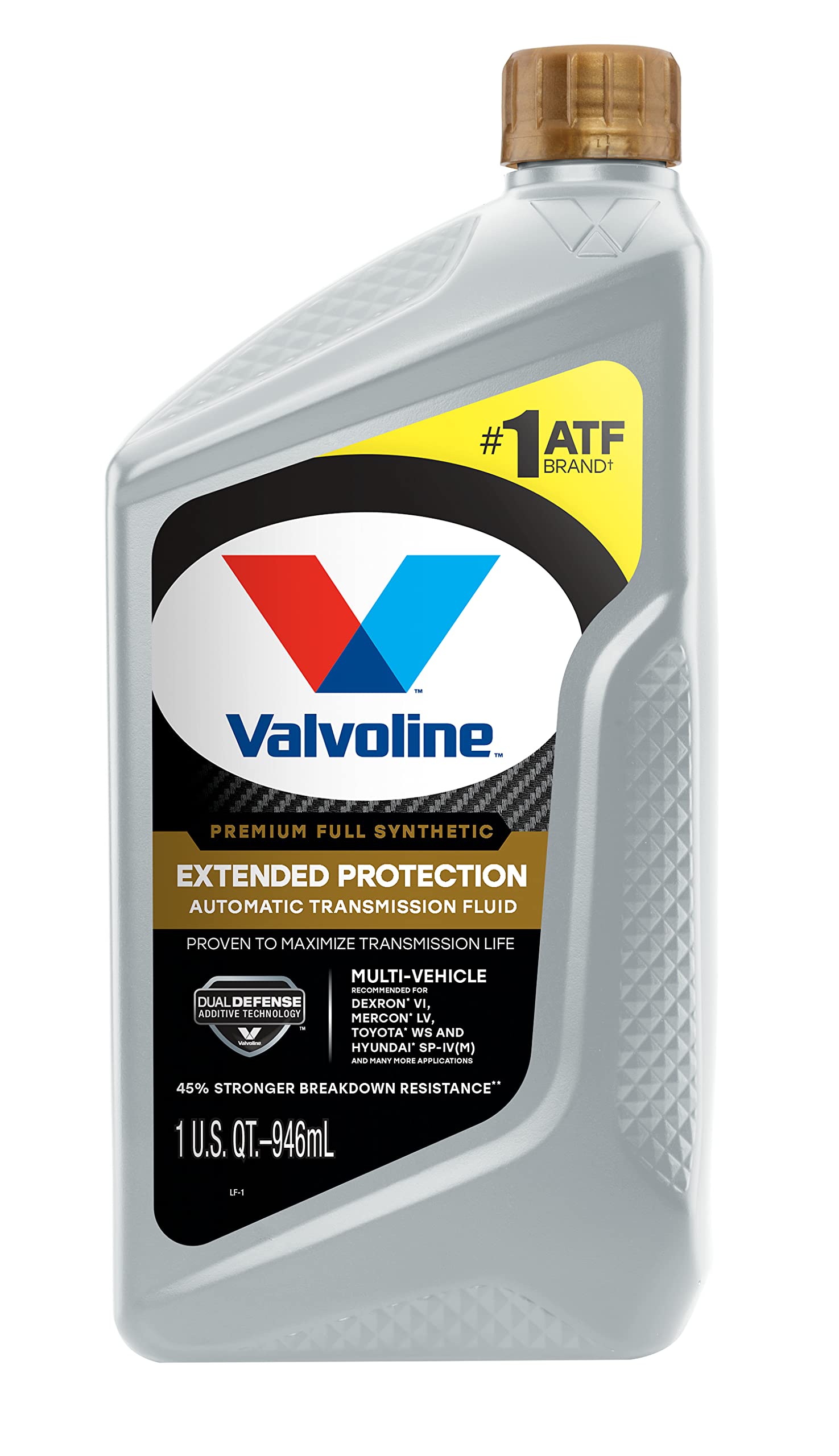 Valvoline Extended Protection ATF Full Synthetic Automatic Transmission Fluid 1 QT