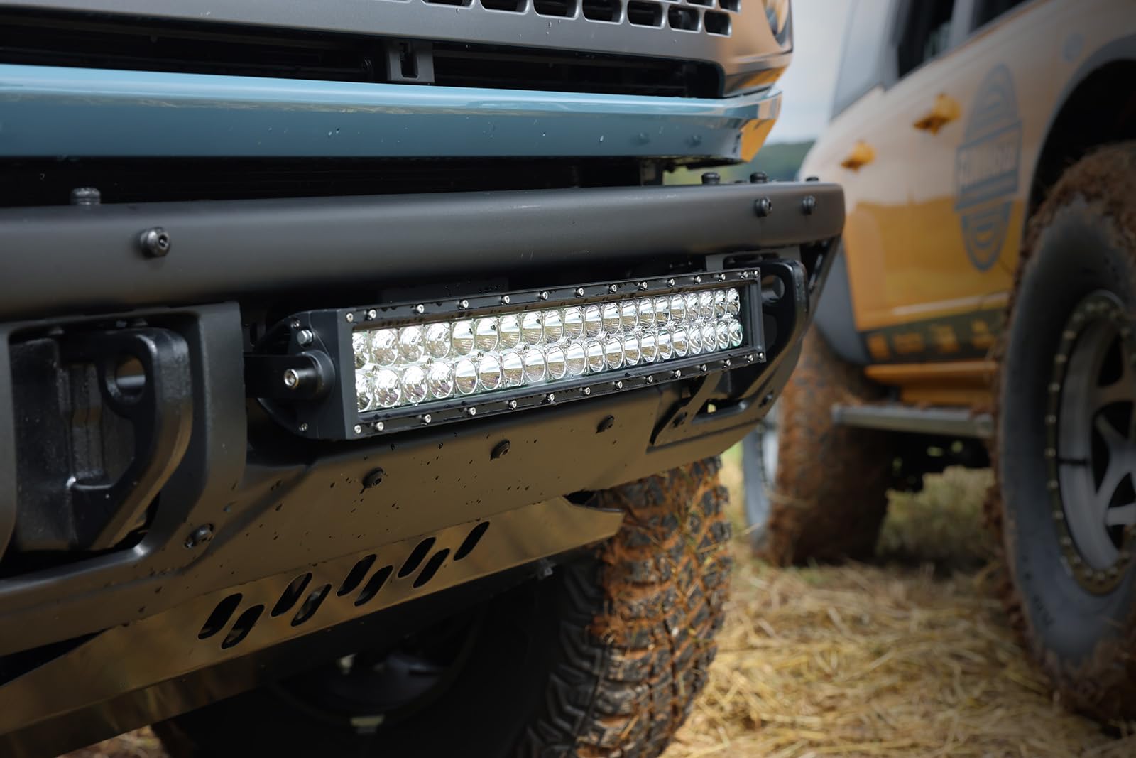 Anvil Off Road 628-32Aor 2021 Ford Bronco Standard Front Bumper Led Light Mounts For 20 Bar