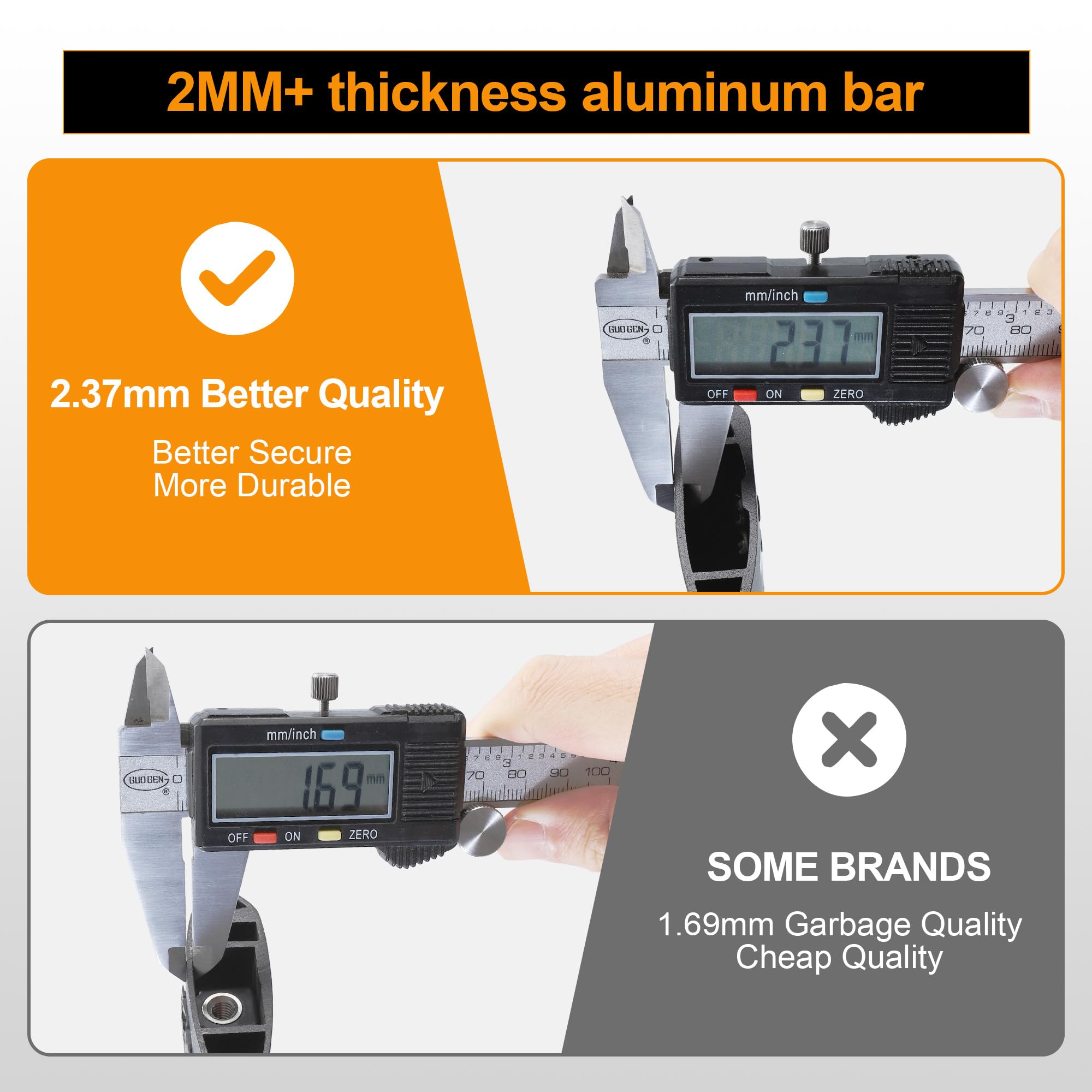 Autekcomma Heavy Duty Roof Rack Cross Bars Replacement For Highlander 2020-2025(Not Fit Le Models & Grand Highlander),Anti-Theft