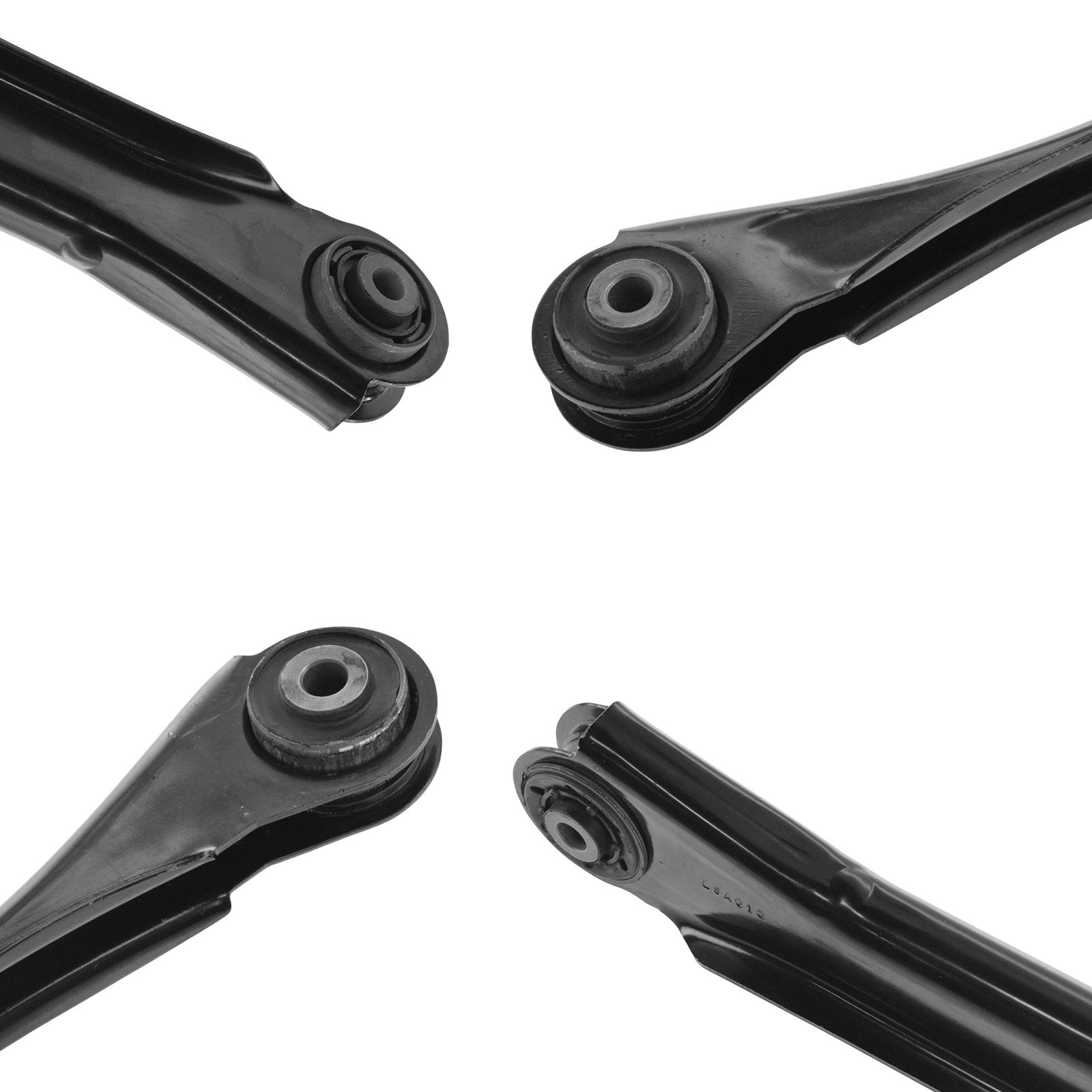 TRQ Rear Control Arm with Ball Joint Set Compatible with 2009-2012 Ford Escape 2009-2011 Mercury Mariner