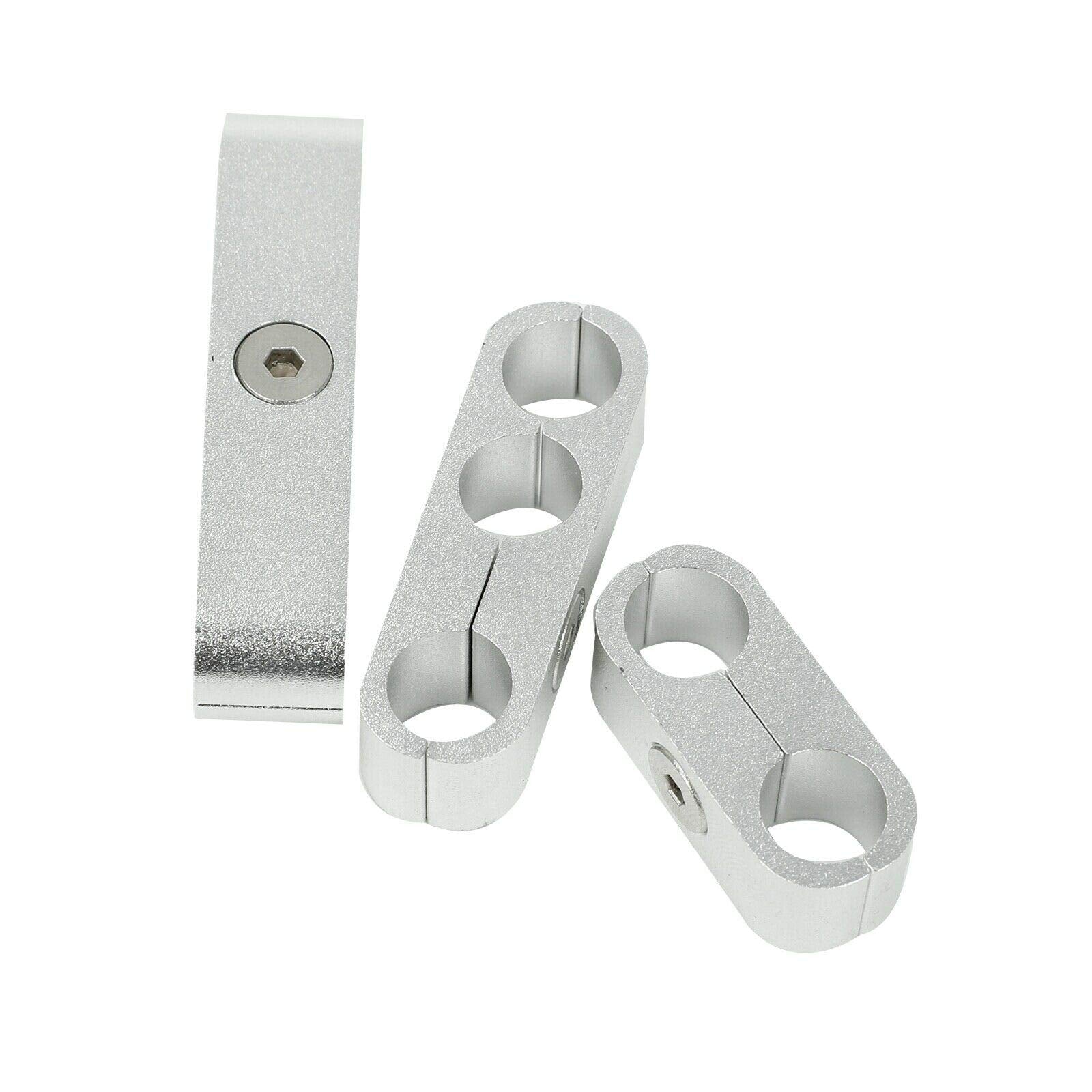 Easyberg Spark Plug Wire Separators Aluminum Kit, 7Mm 8Mm 9.5Mm Engine Spark Plug Wire Separator Divider For Looms Sbc 302 350 4