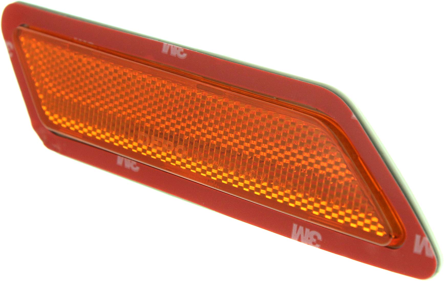 Evan Fischer Front Passenger Bumper Reflector Compatible With 2012-2015 BMW 320i, Fits 2012-2015 335i, Fits 2012-2015 328i, Seda