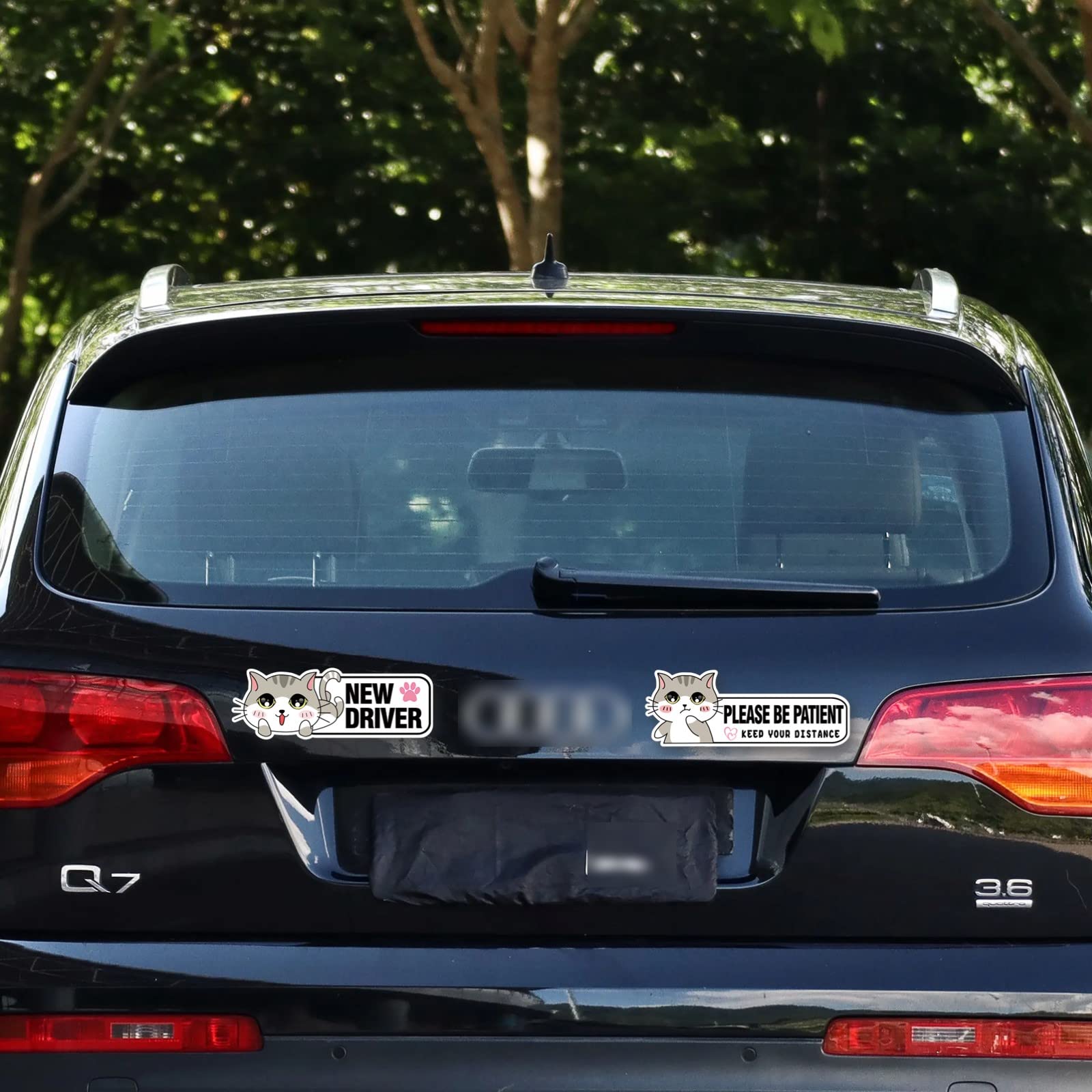 Patient Driver Please Be Patient Decal Safety Signs - Student & New Driver Magnets For Car