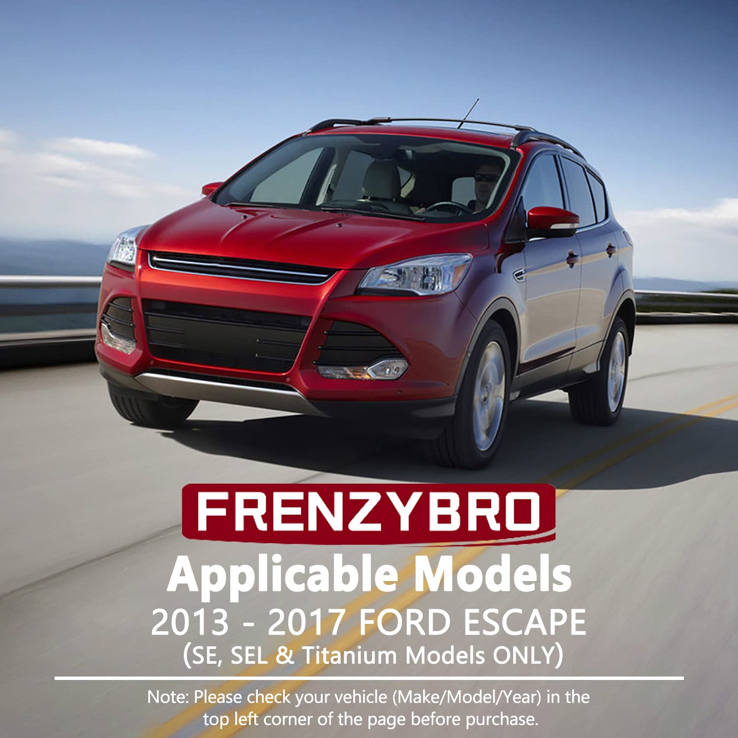 8 Pcs Front Lower Control Arms with Ball Joint Tie Rods Suspension Kit Replacement For 2013-2017 Ford Escape SE SEL Titanium