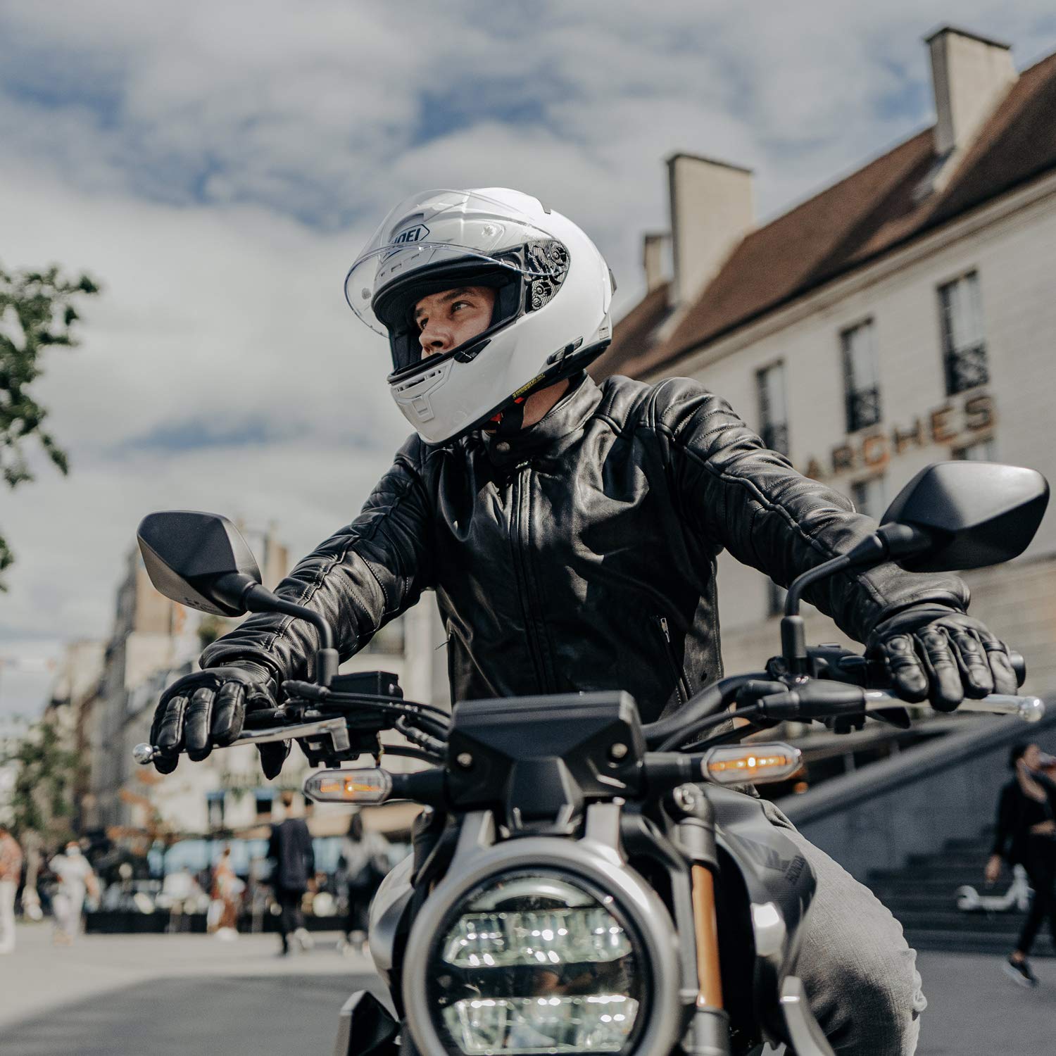 Sena 3S Plus Universal Motorcycle Bluetooth Headset, Black