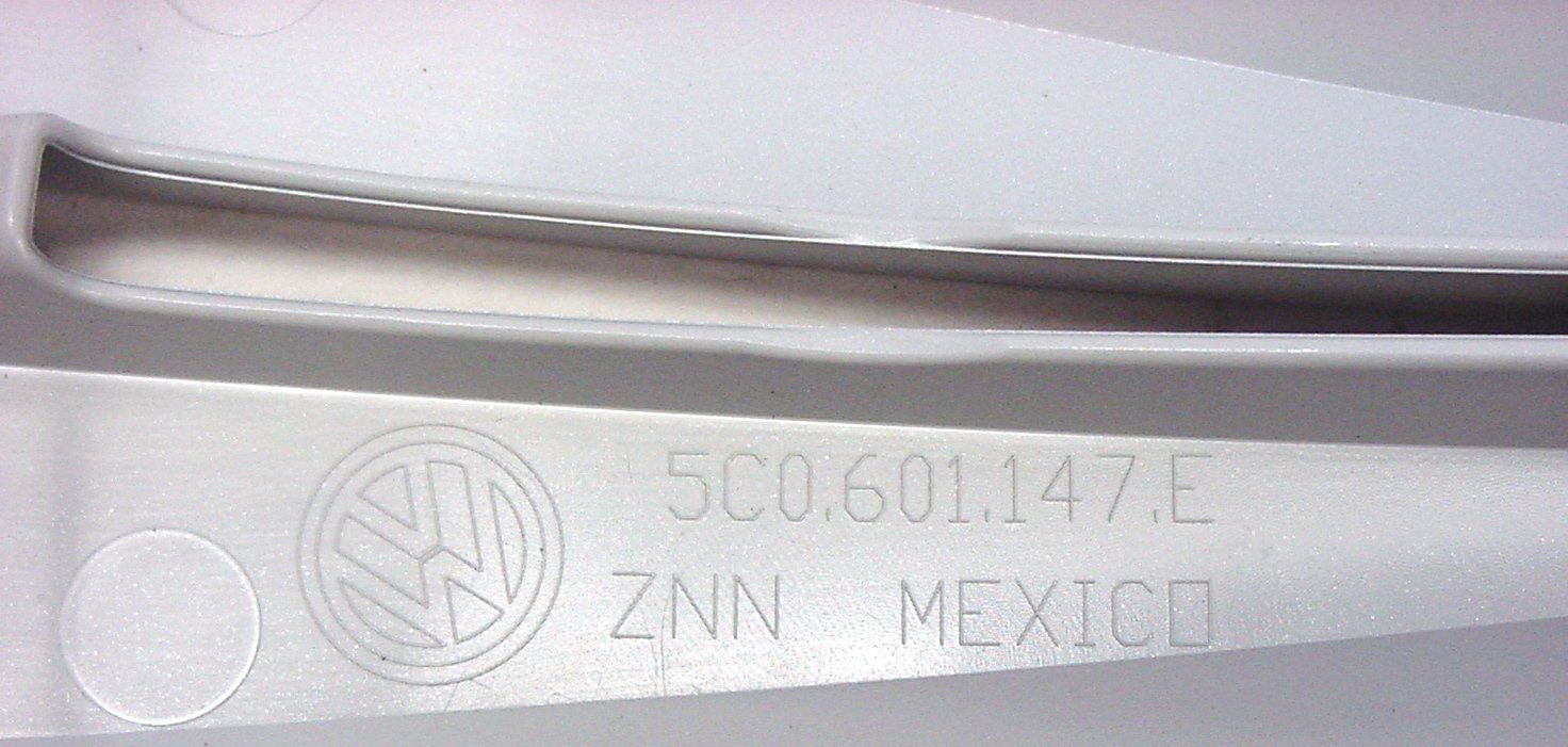 New Genuine Oem Vw Hub Cap Jetta 2015-2016 14-Spoke Fits 16'' Wheel 5C0601147Eqlv