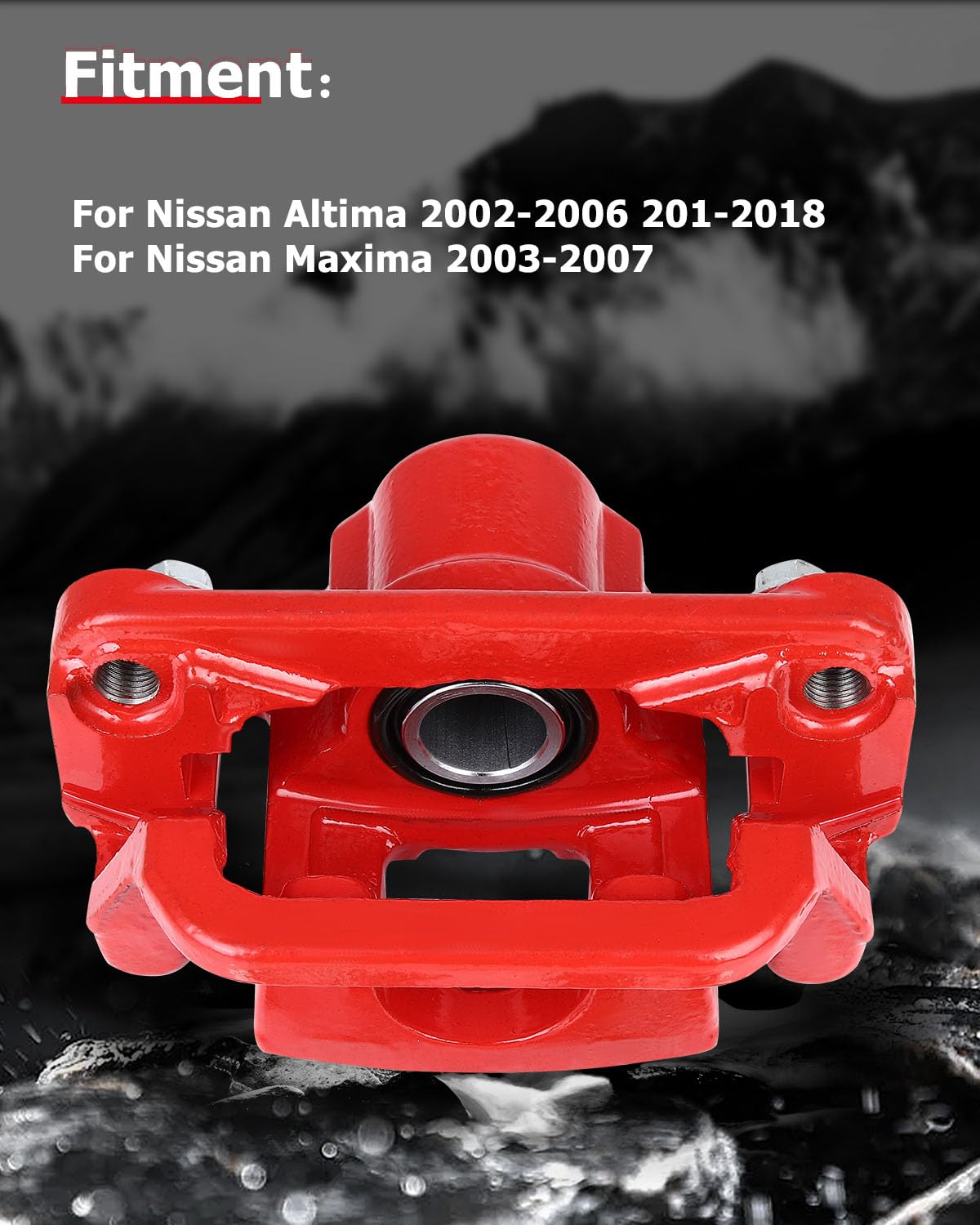 cciyu 19-B2780A Rear Left Brake Caliper With Bracket For Nissan Altima 2002-2006 201-2018,For Nissan Maxima 2003-2007