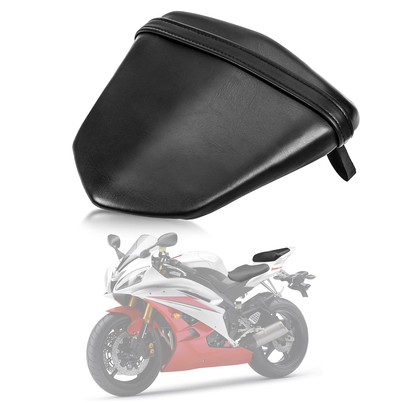 PLSER Rear Passenger Seat Pillion Cushion Seat for YZF R6 2006 2007
