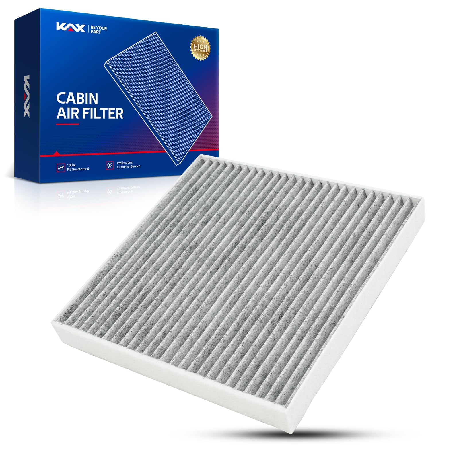 Kax Cabin Air Filter, Cf10612 Replacement For Fortwo 1.0L 2008-2015, Fortwo 0.9L 2016-2017, Fortwo -L 2012-2018, Eq Fortwo -L 20