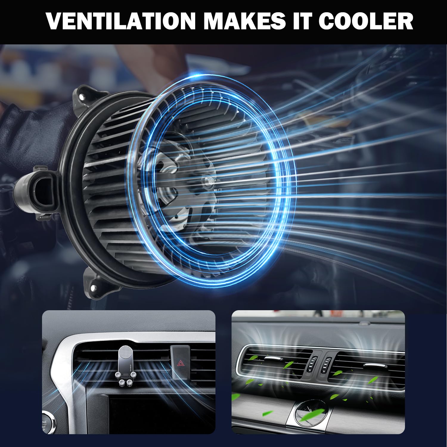 Aspligo 700257 Ac Heater Blower Motor Fan Assembly Fit For Acura Ilx 2013-2015 ,For Acura Rdx 2013-2014,For Honda Civic 2012-201