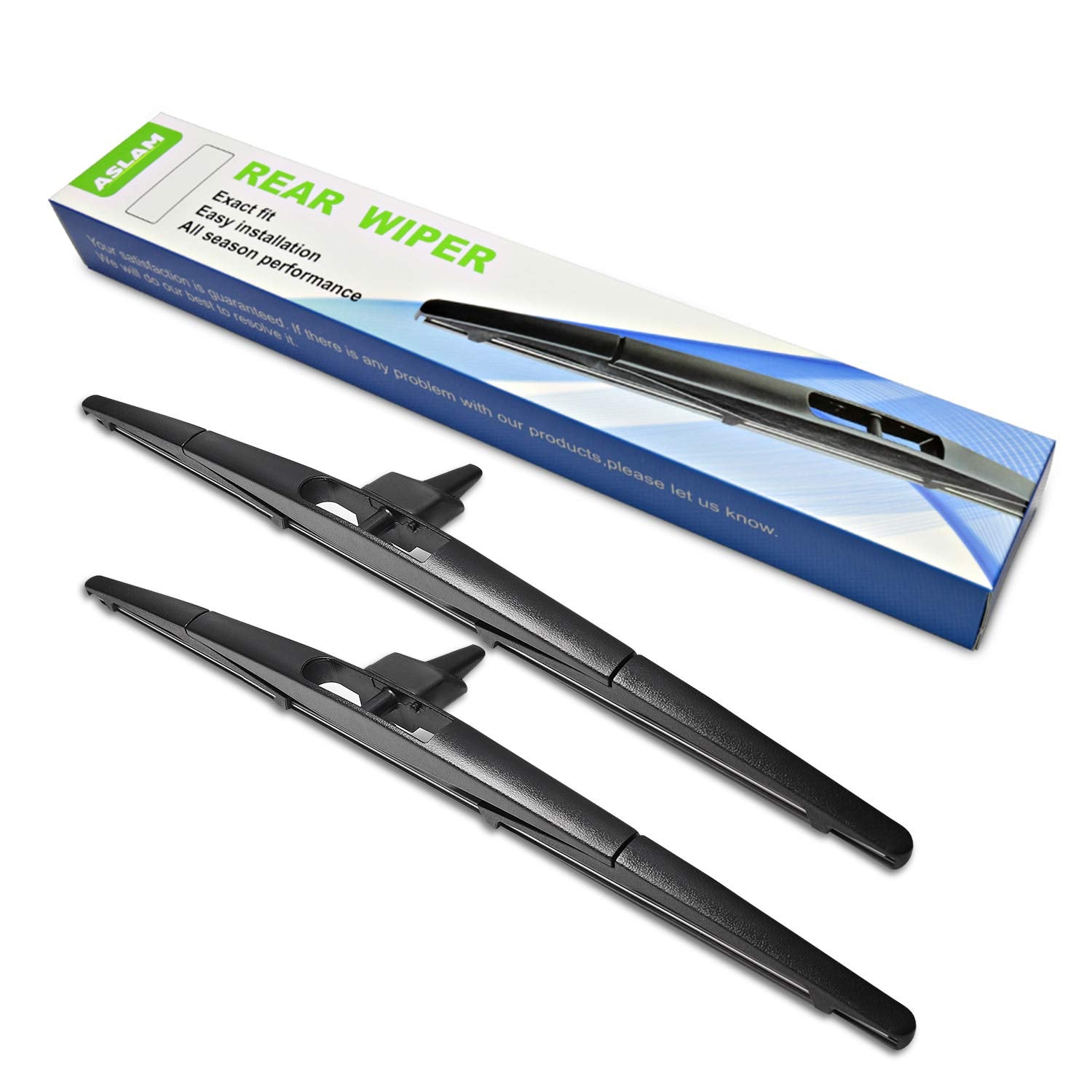 Rear Wiper Blade,Aslam Rear Windshield Wiper Blades Type-E 14F For Honda Pilot 2009-2015,Exact Fit(Pack Of 2)