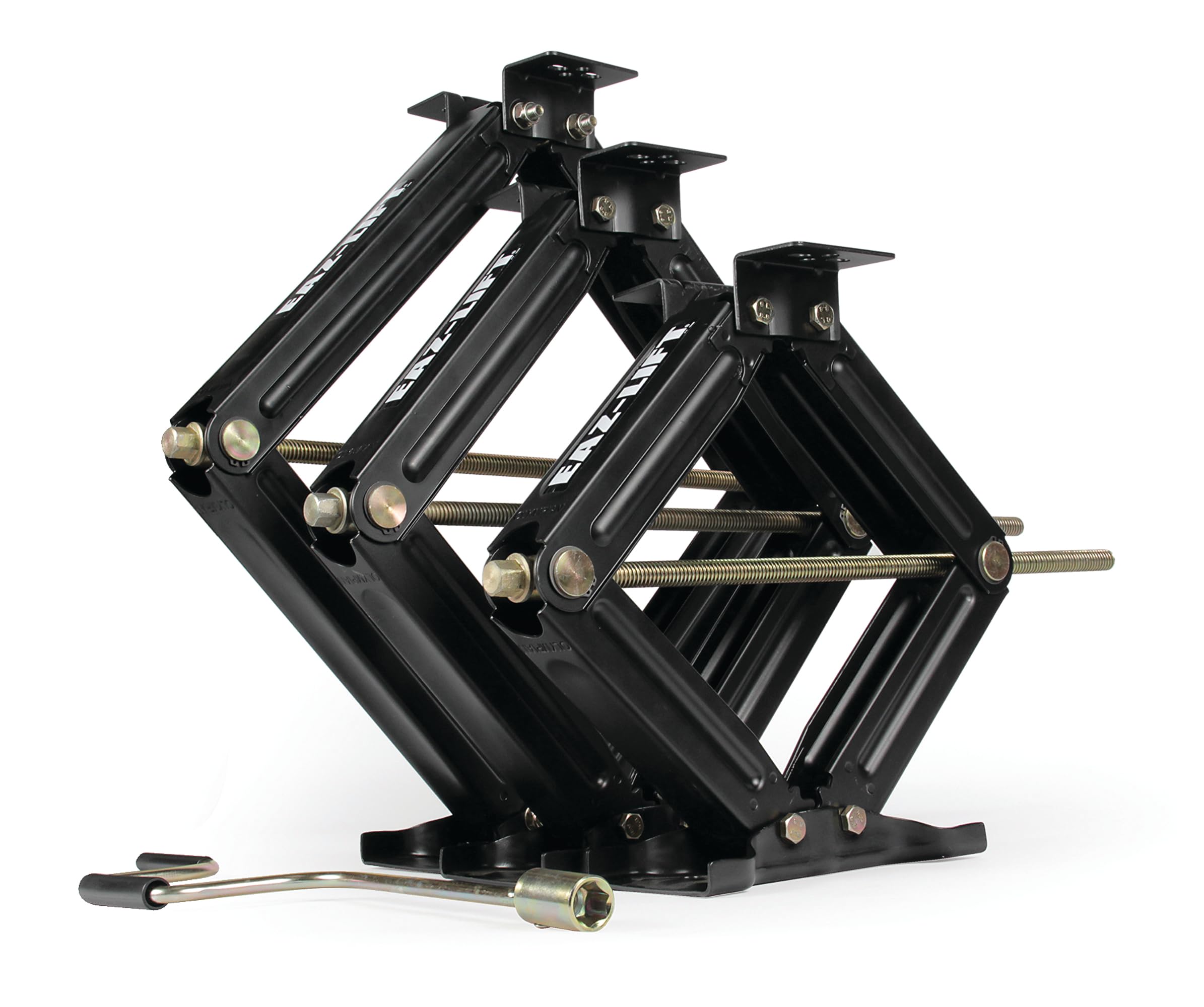Eaz-Lift 20'' Rv Stabilizing Scissor Jack, Fits Pop-Up Campers And Travel Trailers - Pack Of 2 (5,000Lb Rating) - 48800