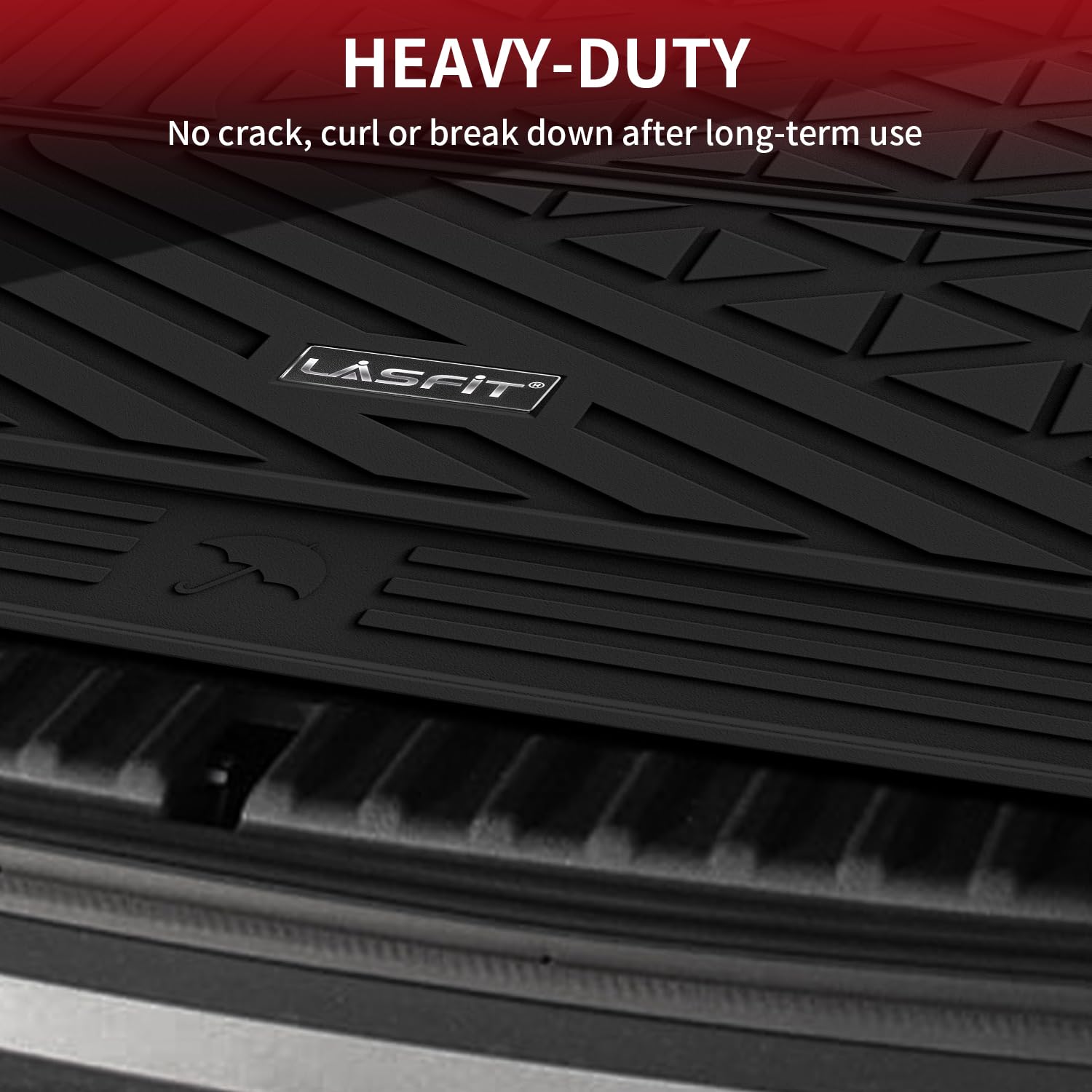 Lasfit Cargo Liner Fit For 2022-2026 Bmw Ix Xdrive50 M60, All Weather Protection Tpe Car Trunk Mat For 2022 2023 2024 2025 2026