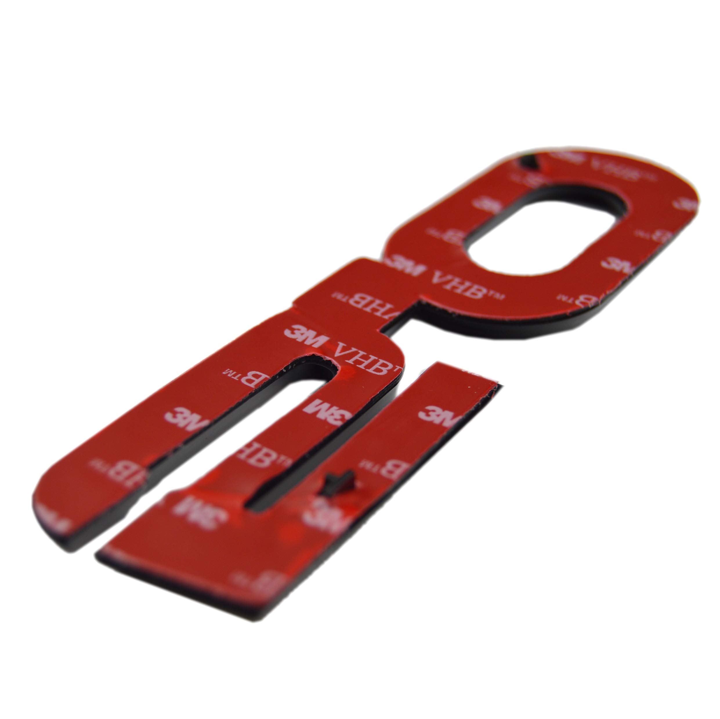 Zorratin 2015-2023 All Gloss Black Door Fender Side 5.0 Emblem for Ford Mustang GT F150