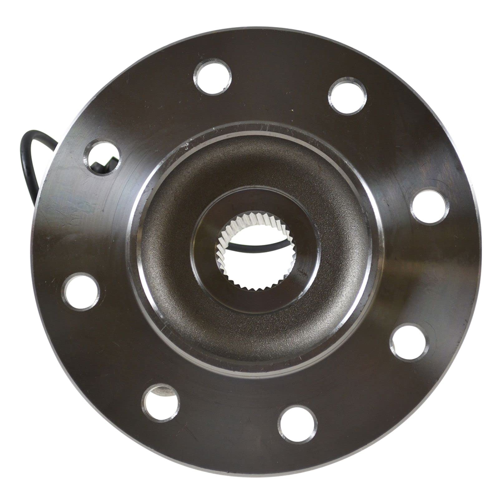 Trq Front Wheel Bearing & Hub Assembly 4Wd With Abs Sensor Compatible With 1996-1999 Chevrolet K1500 1997-1999 K1500 Suburban 19