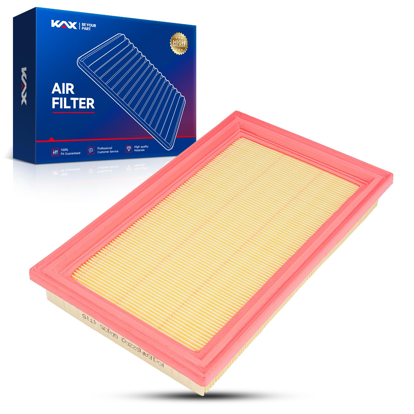 Kax Engine Air Filter, Ca9806 Replacement For Mini Cooper 2002-2014, Advanced Air Filter Media, Increased Acceleration