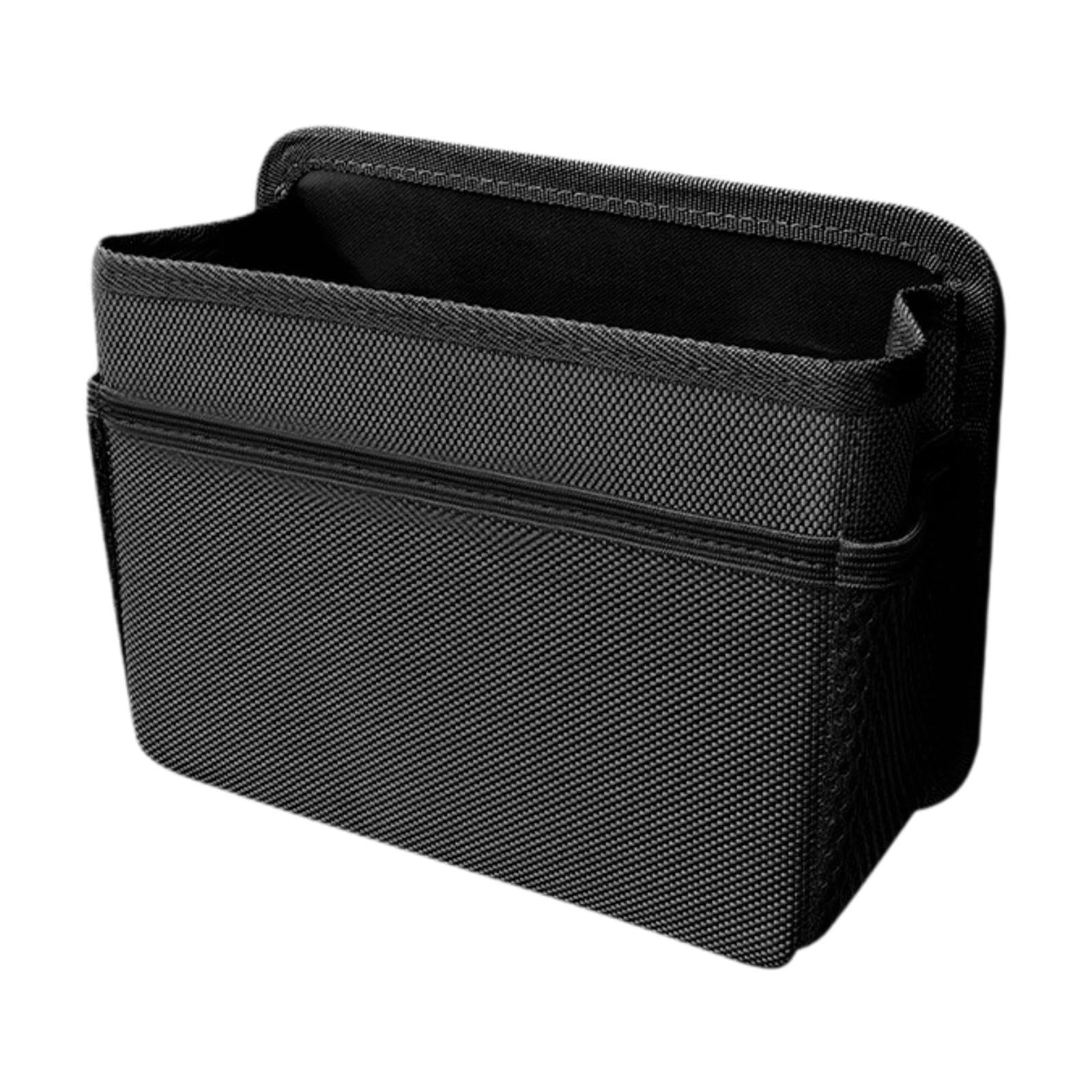 CALANDIS Generic Car Trash Can Dustbin Hanging Waterproof Practical Multifunctional Black | Exterior Door Handles | Exterior | C